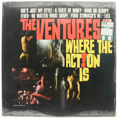 Виниловая пластинка Where The Action Is (1-st, USA), 1966