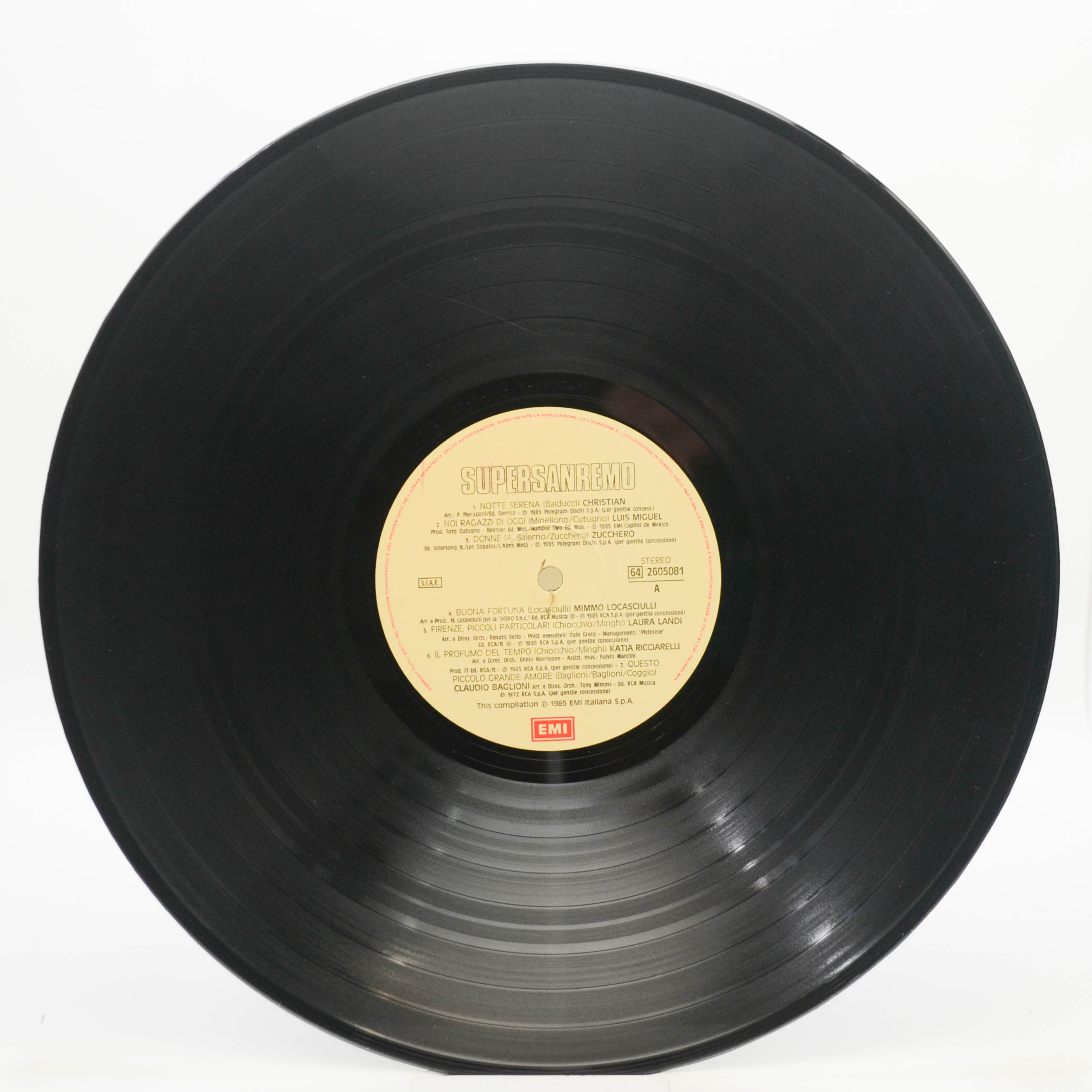 Various — Supersanremo 1985, 1985