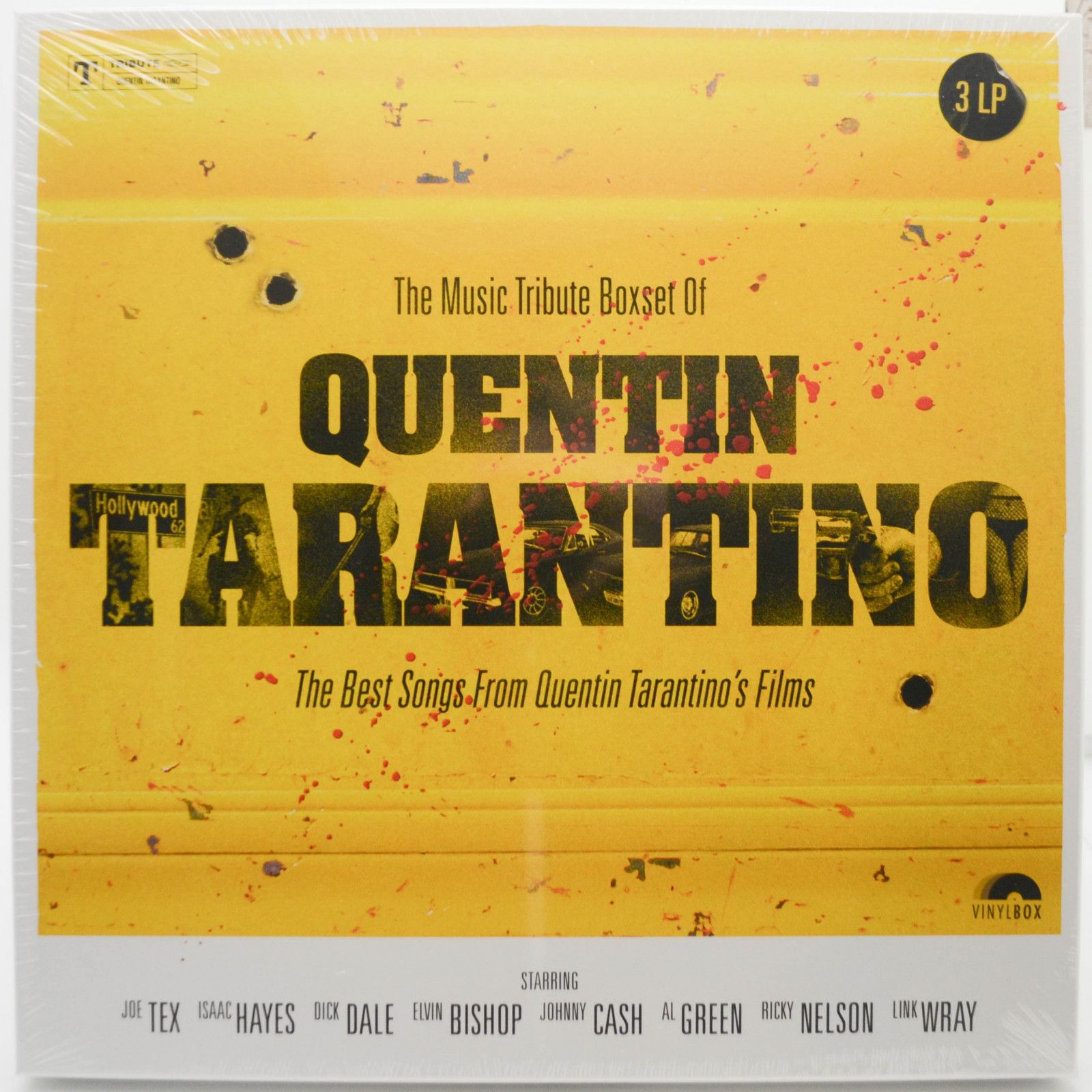 Various — The Music Tribute Boxset Of Quentin Tarantino - The Best Songs From Quentin Tarantino's Films (Box-set), 2022