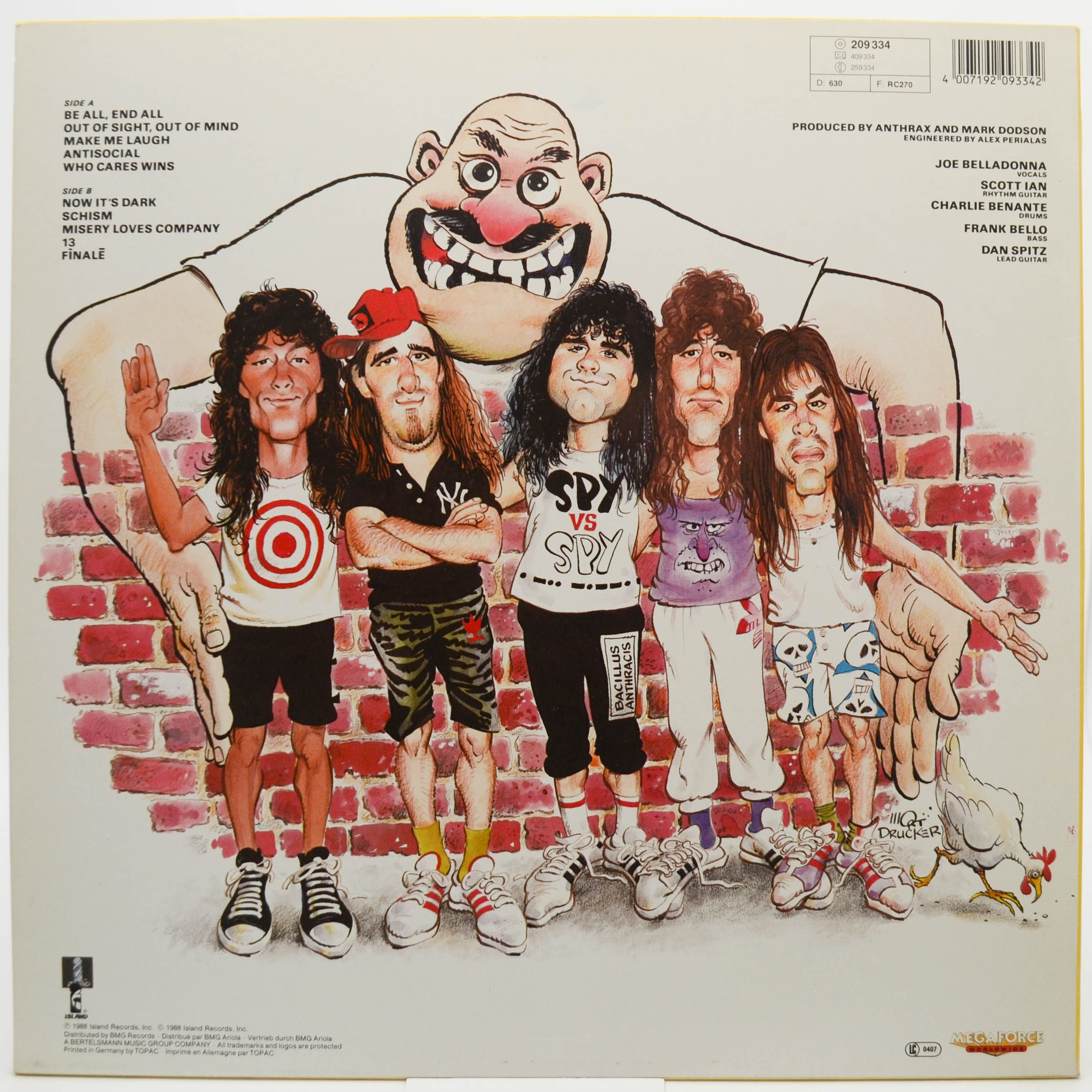 Anthrax — State Of Euphoria, 1988