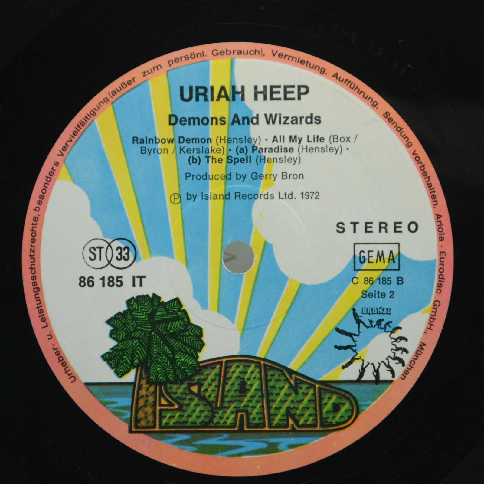 Uriah Heep — Demons And Wizards, 1972