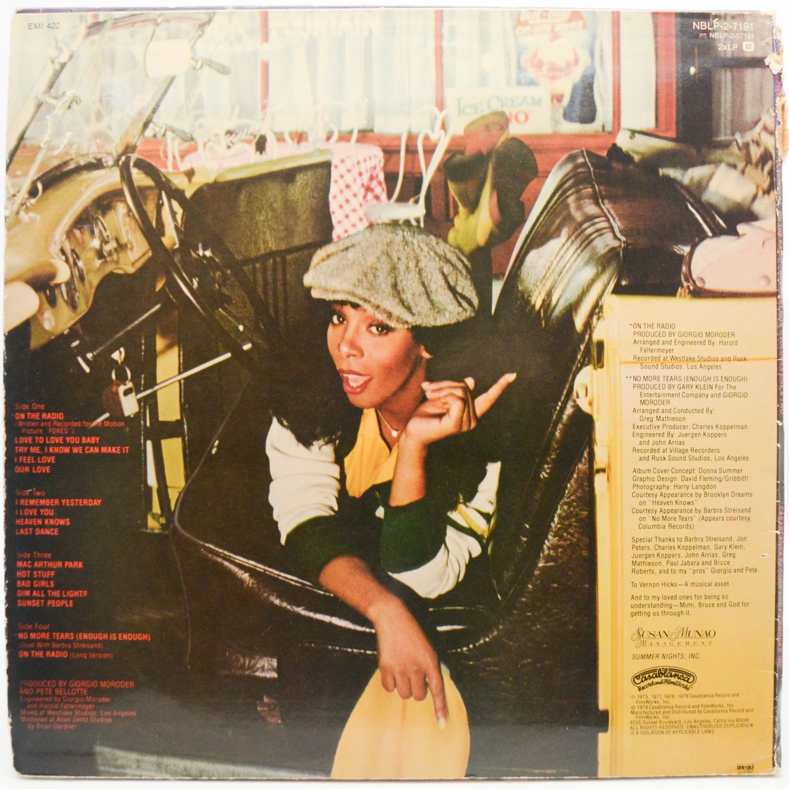 Donna Summer — On The Radio - Greatest Hits - Volumes I & II (2LP), 1979