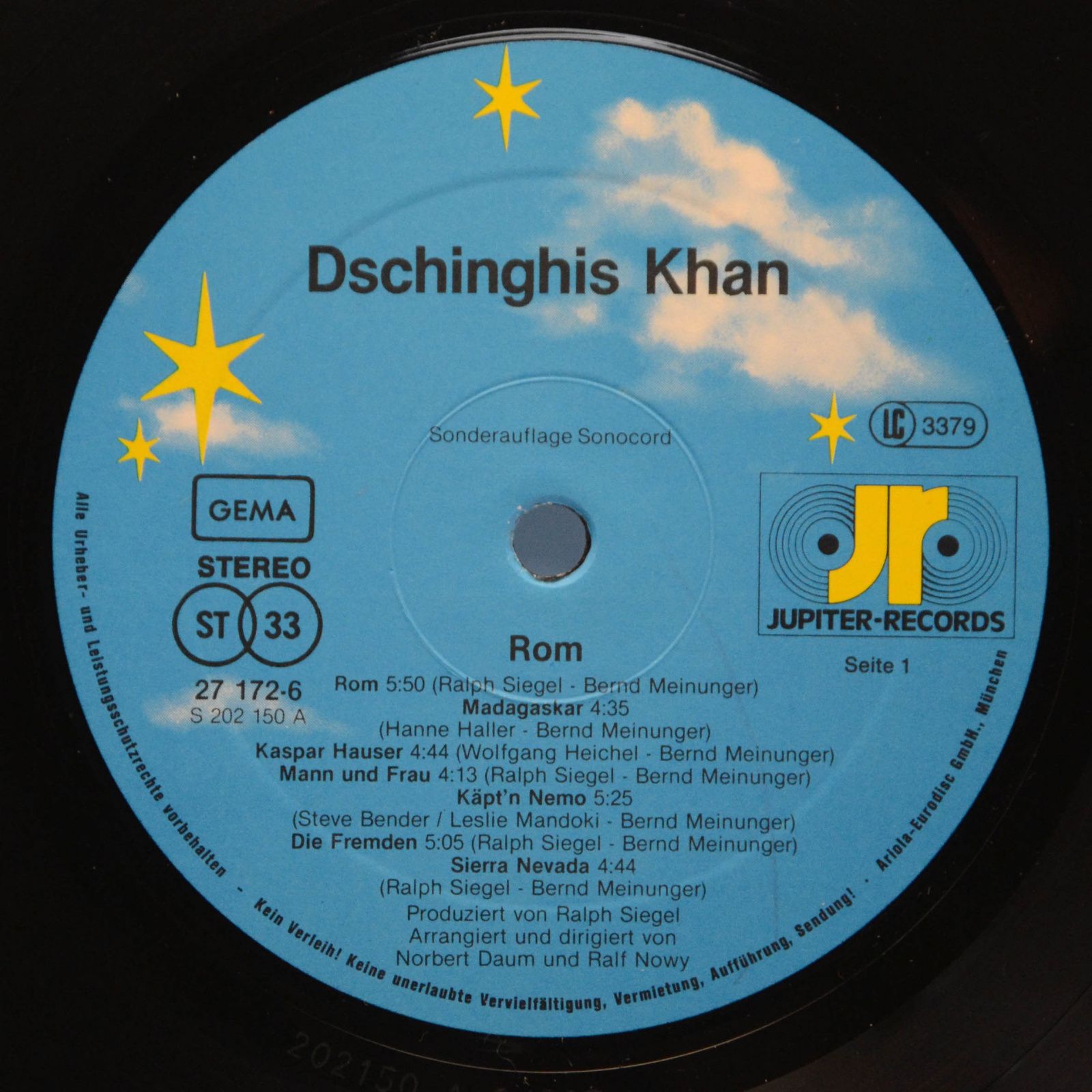 Dschinghis Khan — Rom, 1980