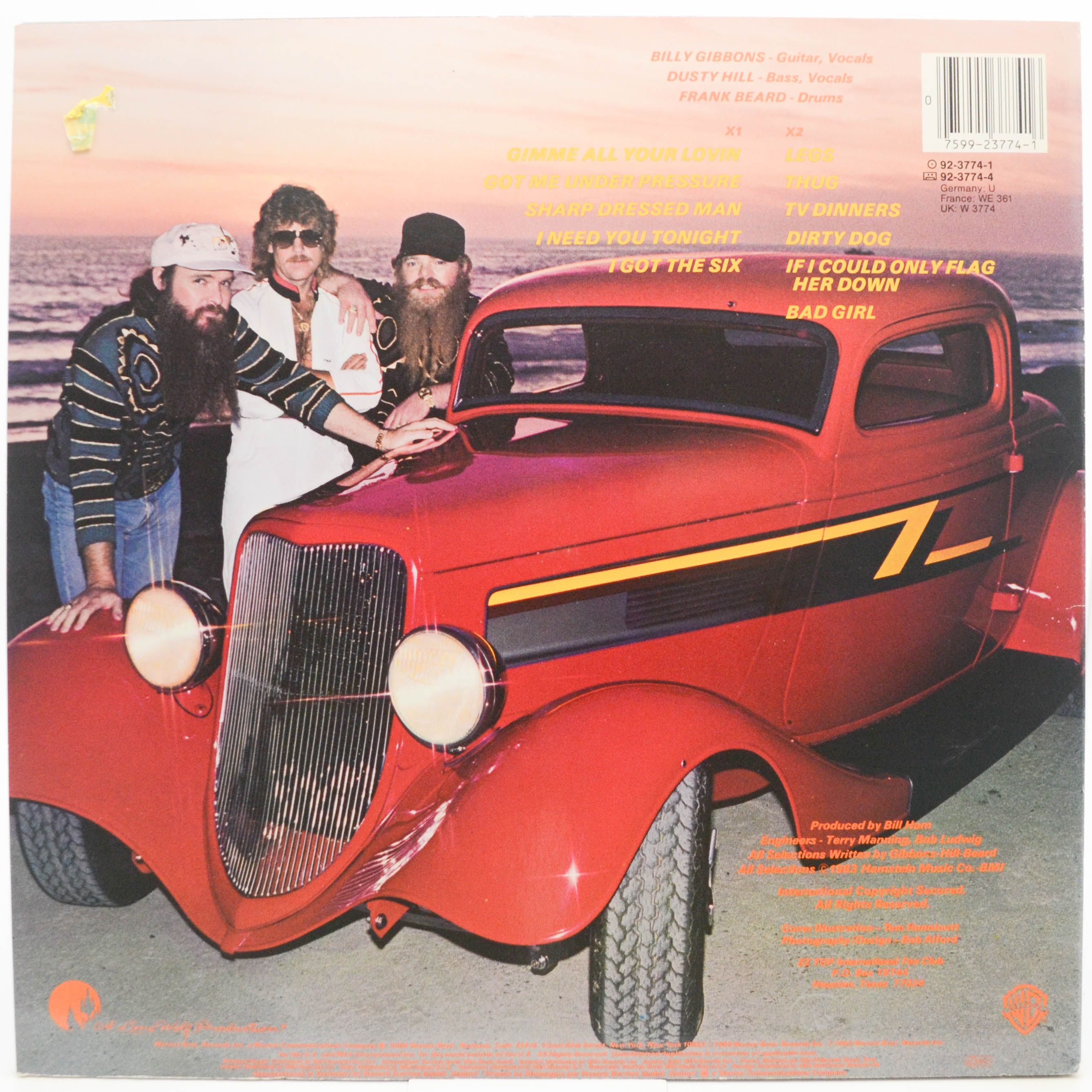 ZZ Top — Eliminator, 1983