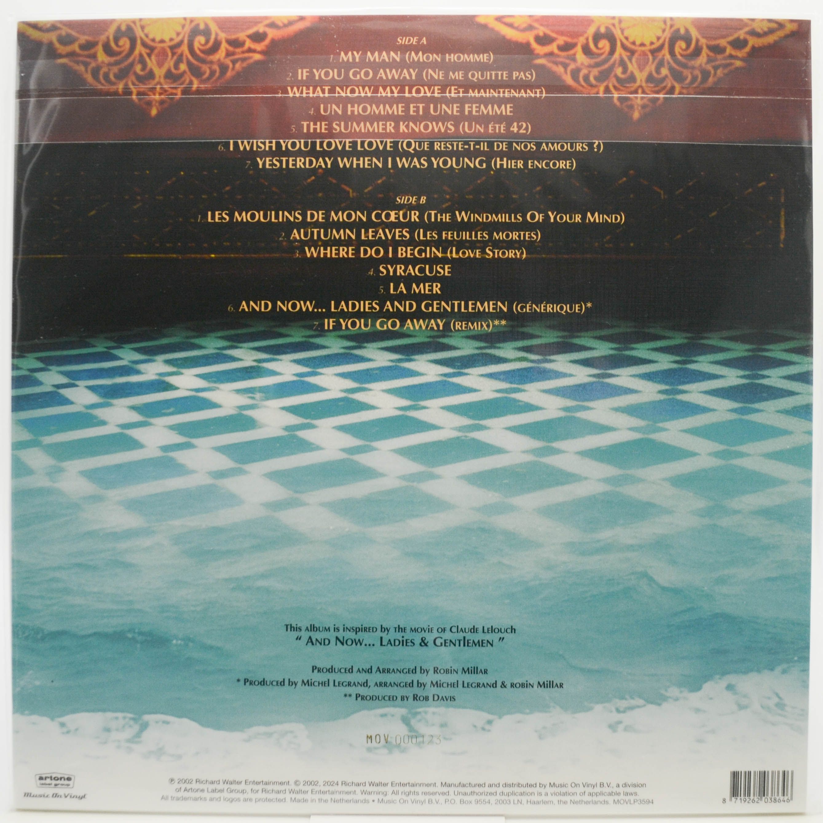 Patricia Kaas — Piano Bar, 2002