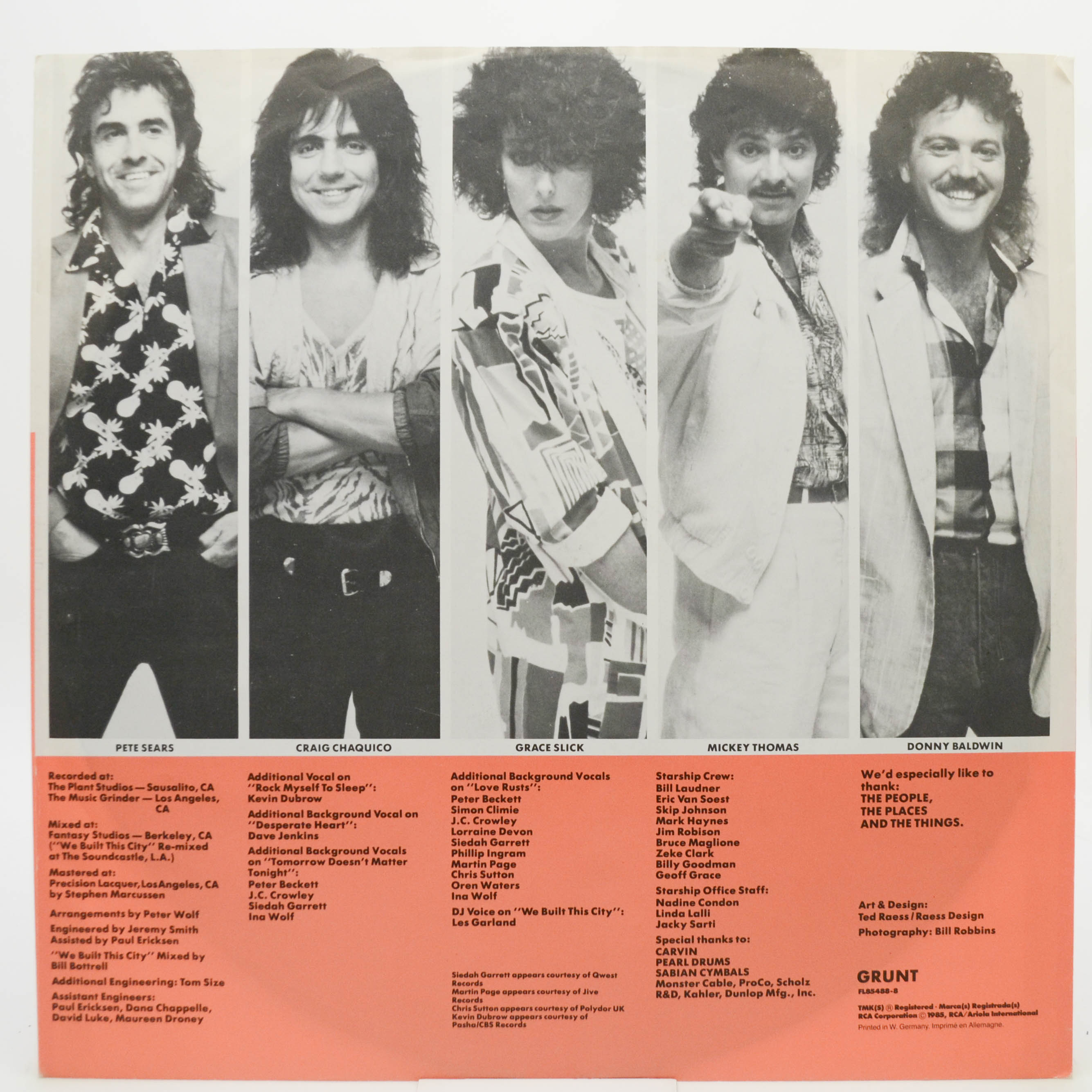 Starship — Knee Deep In The Hoopla, 1985