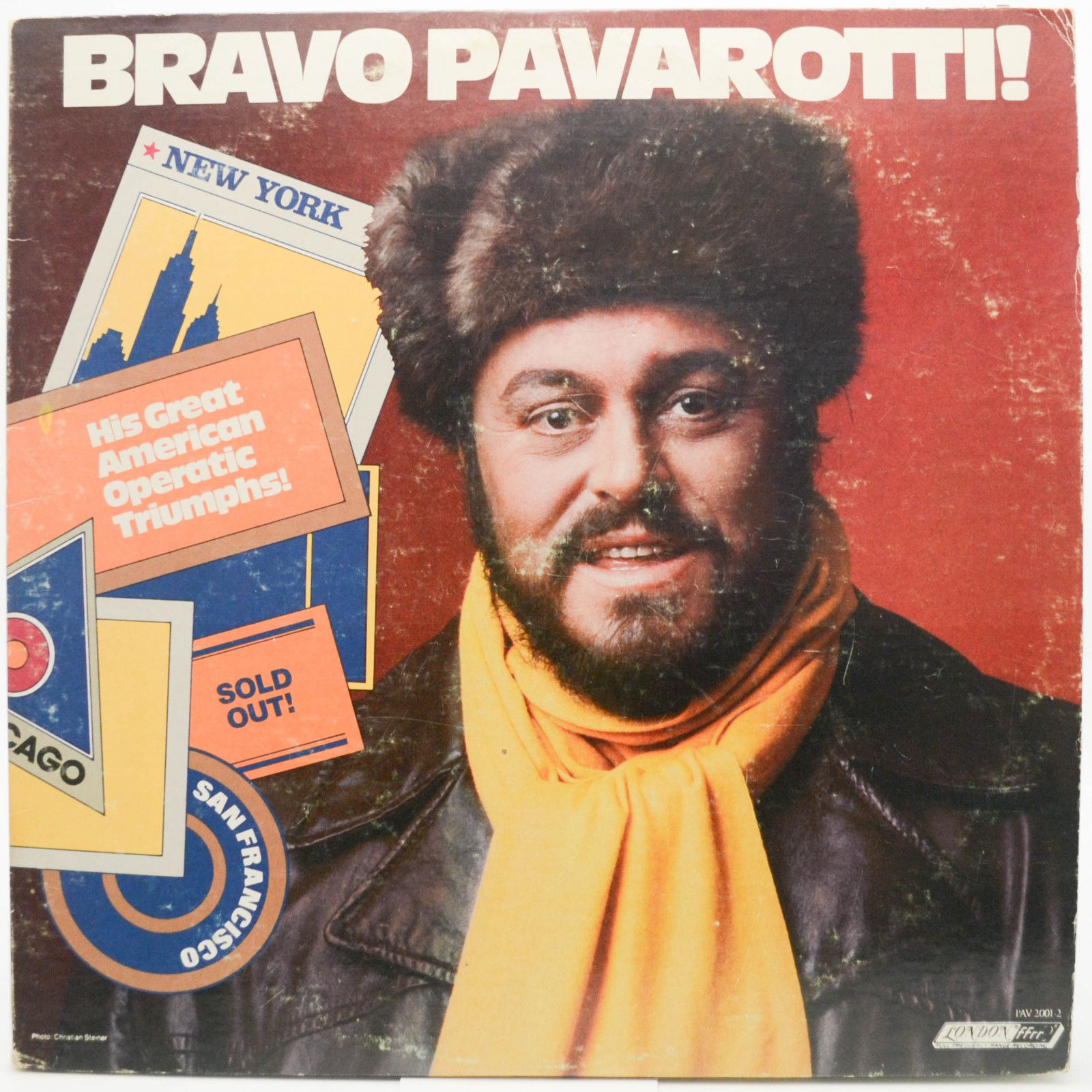 Luciano Pavarotti — Bravo Pavarotti (2LP), 1978