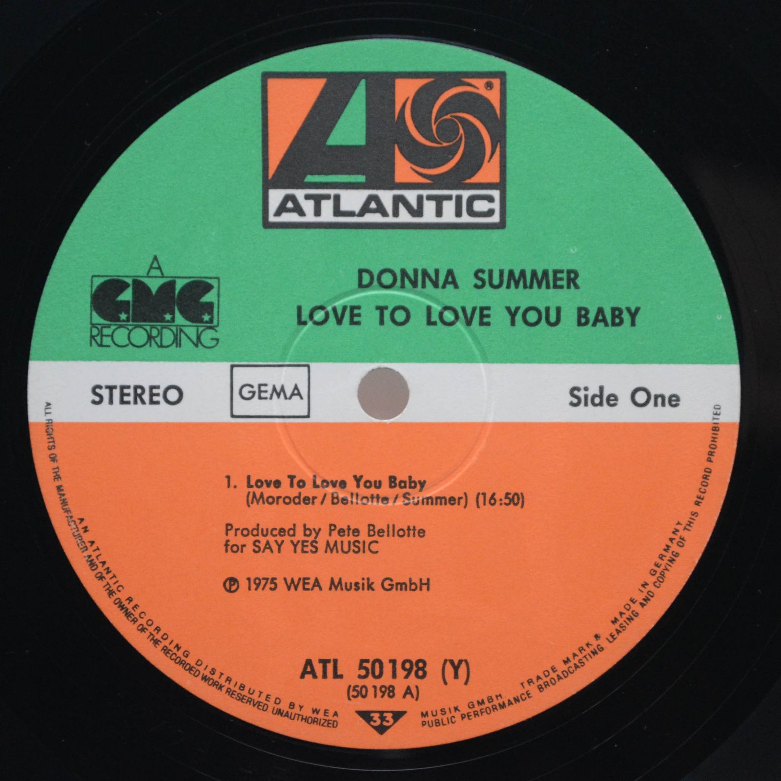 Donna Summer — Love To Love You Baby, 1975