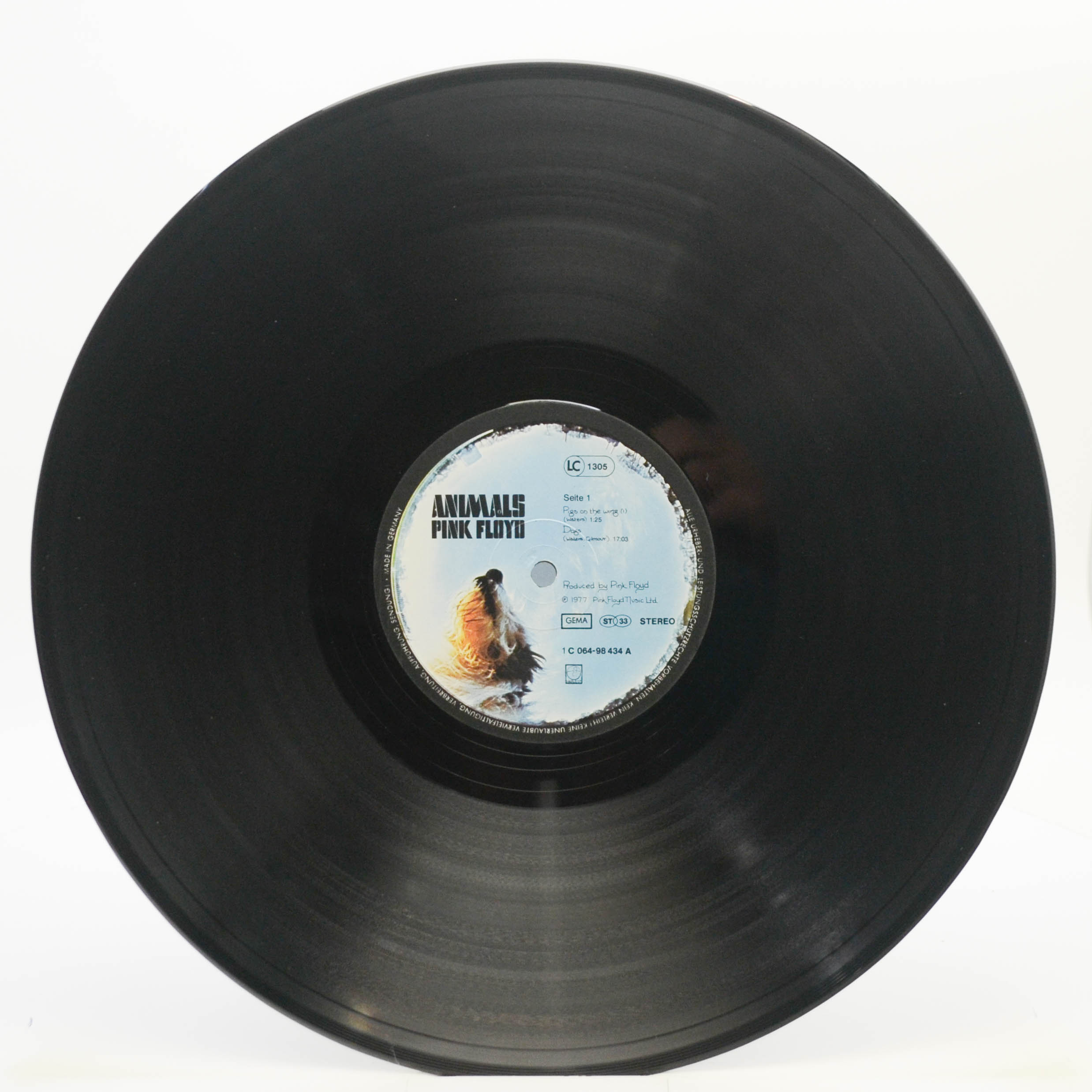 Виниловая пластинка Pink Floyd — Animals, 1977