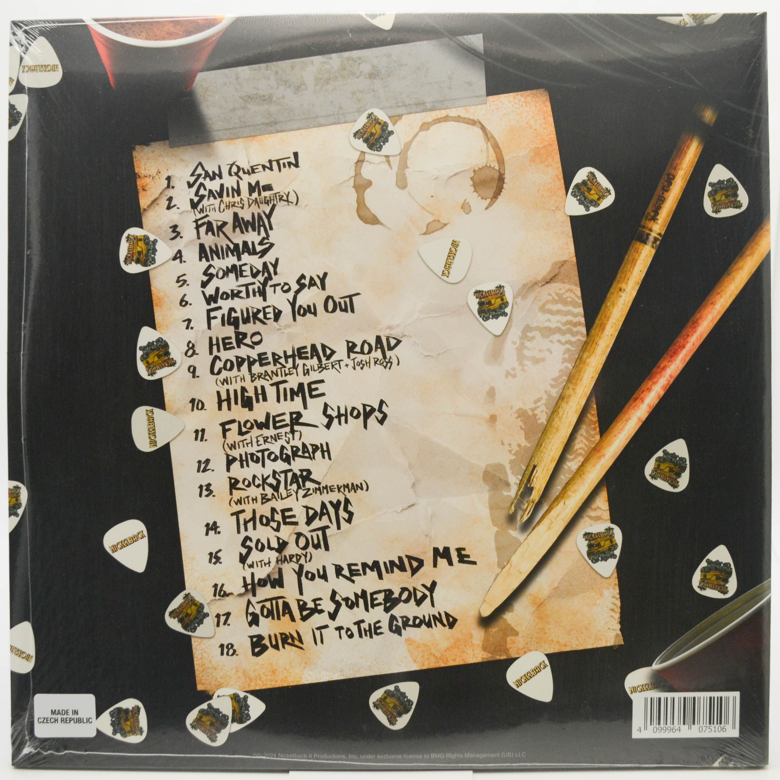 Nickelback — Live From Nashville (2LP), 2024