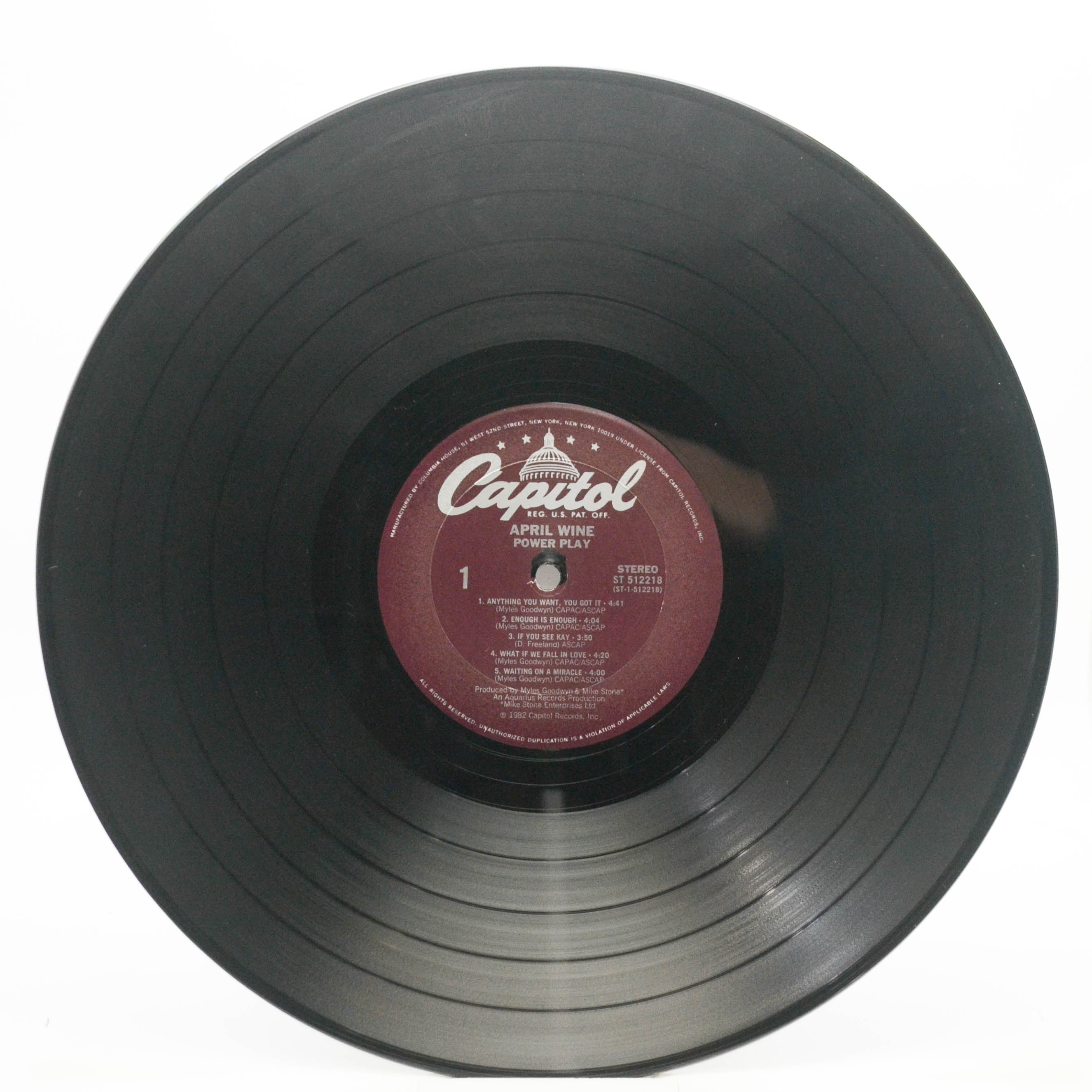 April Wine — Power Play (USA), 1982