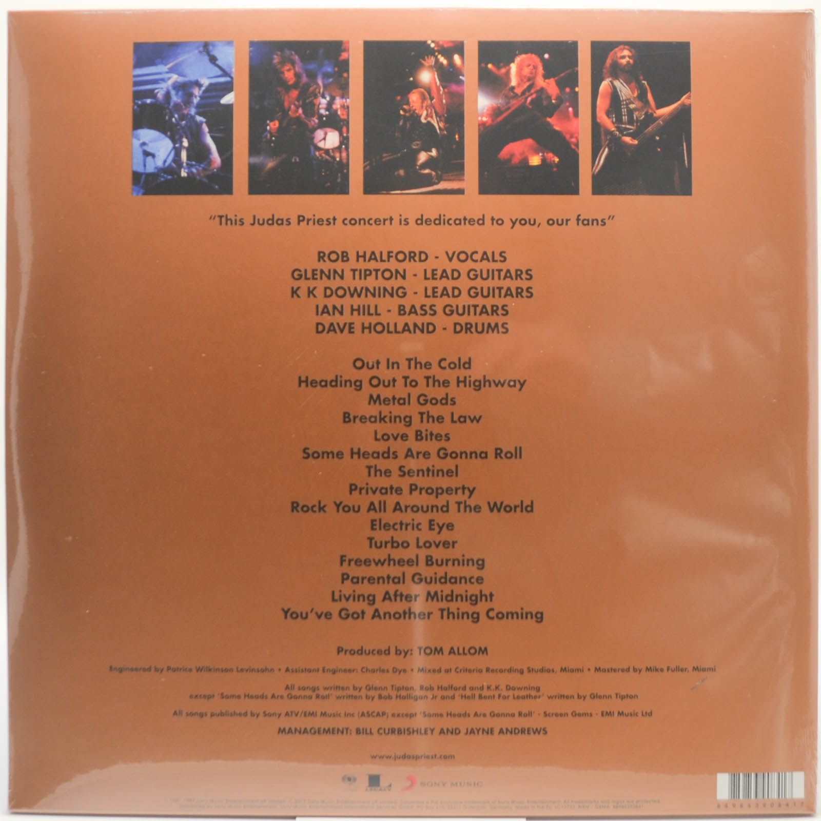 Judas Priest — Priest...Live (2LP), 1987