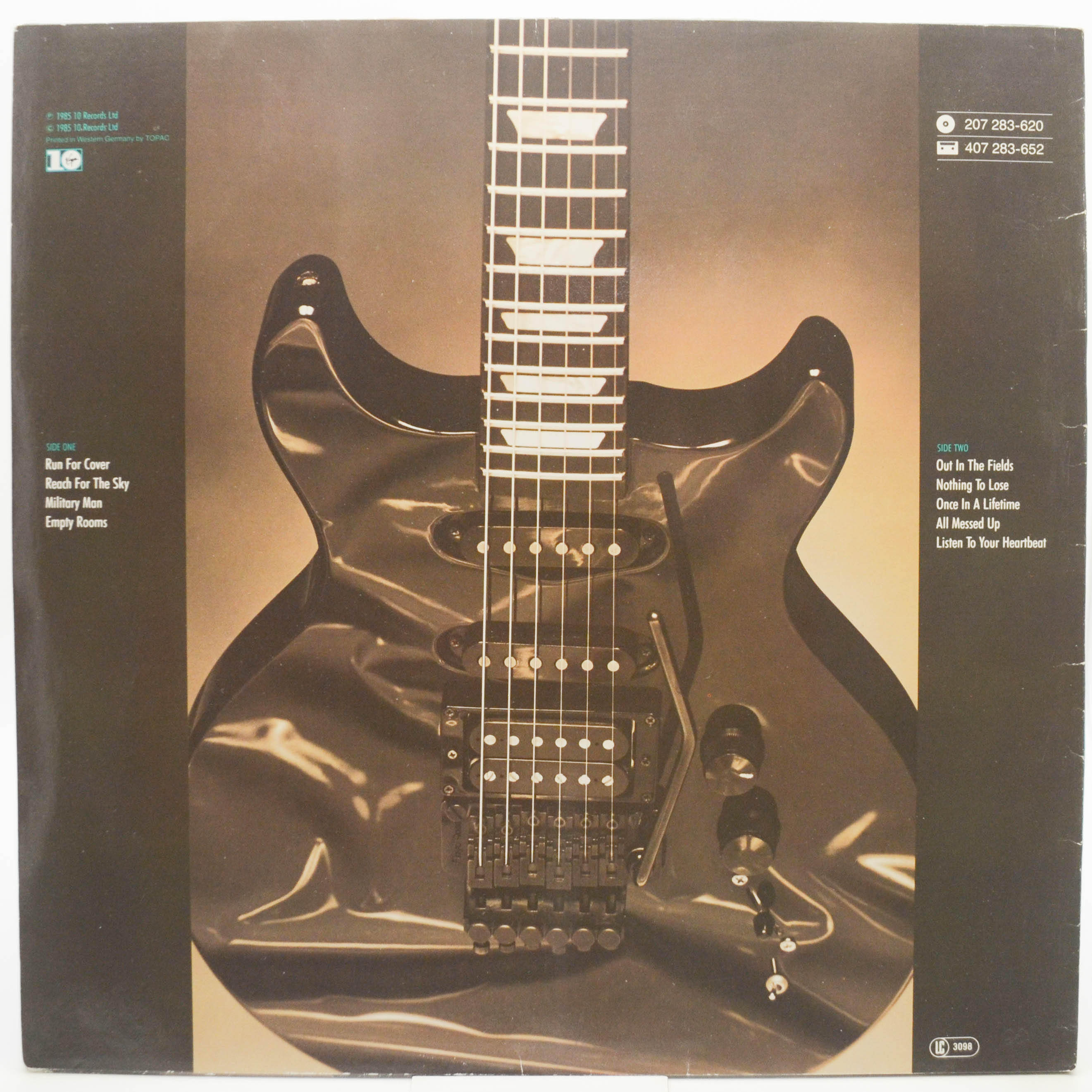 Gary Moore — Run For Cover, 1985