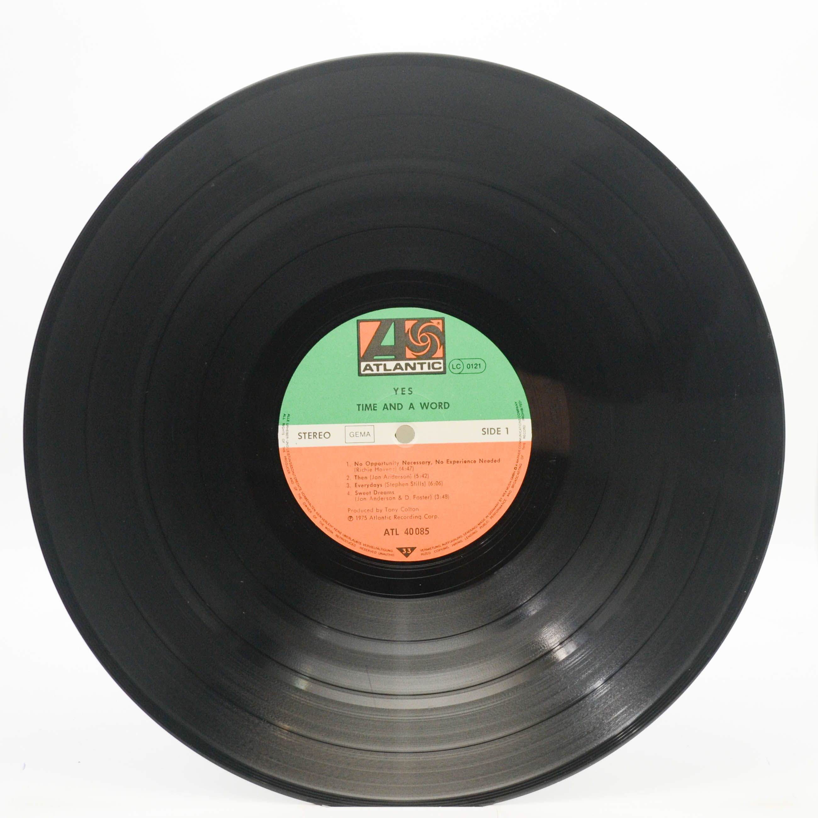 Yes — Time And A Word, 1970