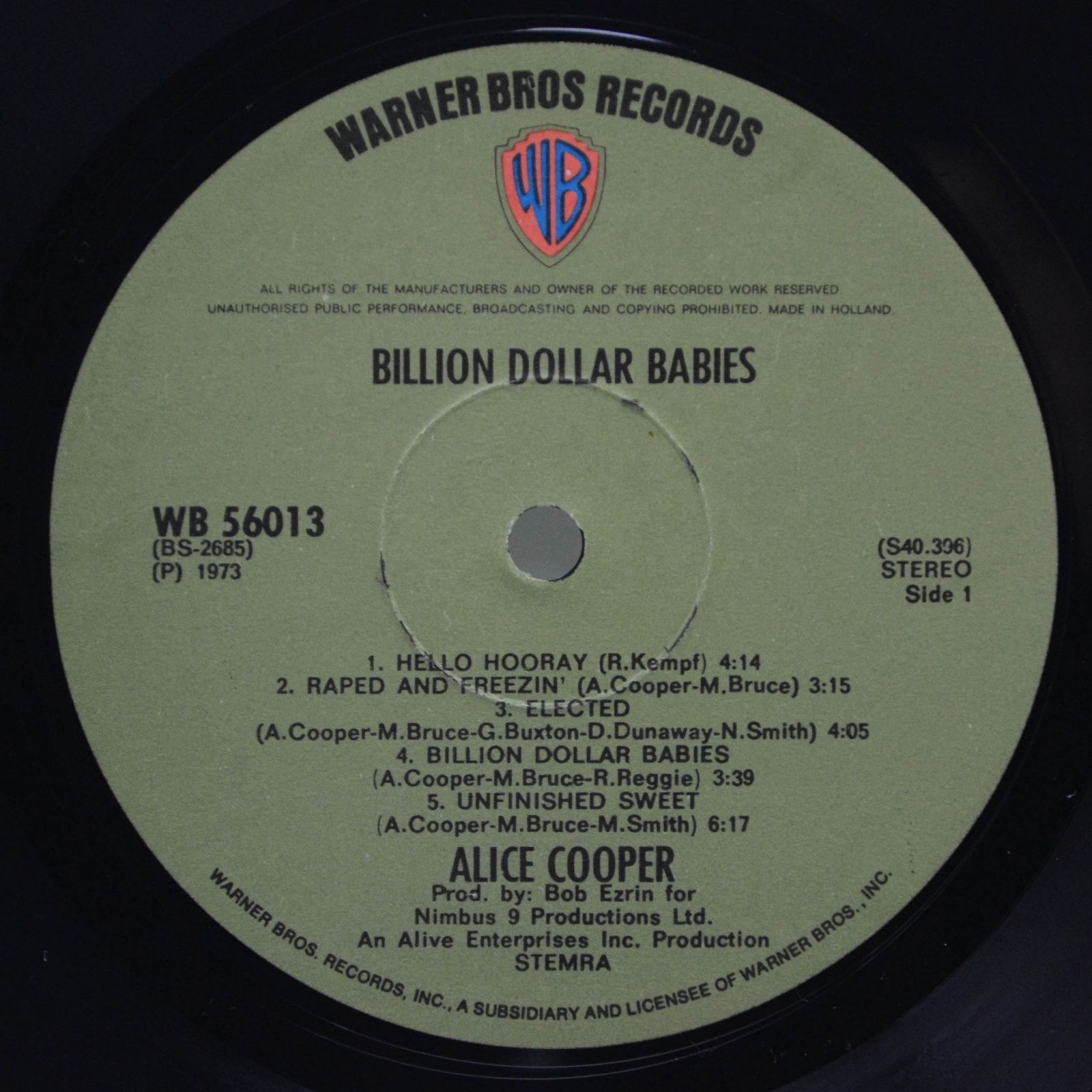 Alice Cooper — Billion Dollar Babies, 1973