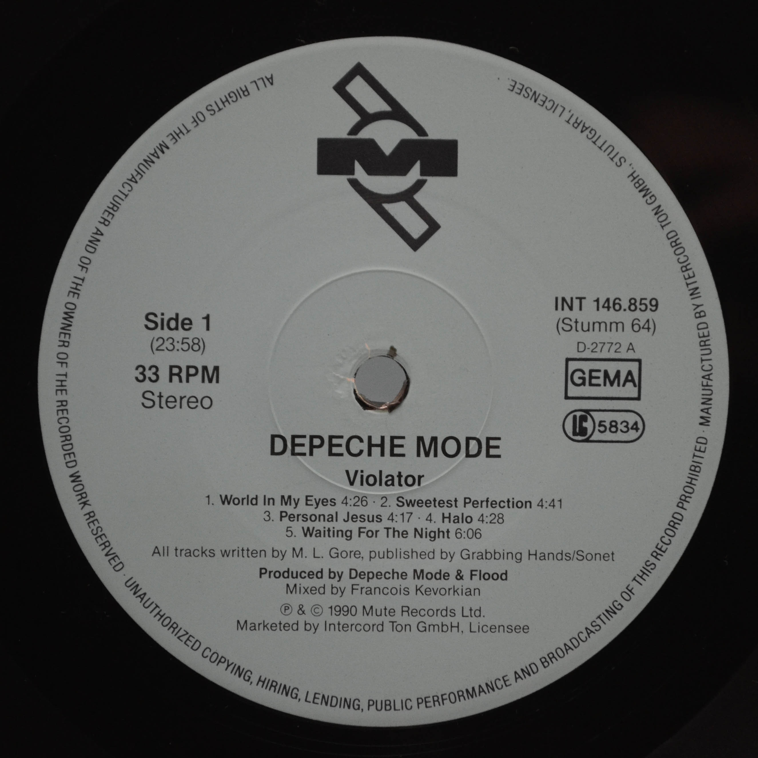 Depeche Mode — Violator, 1990