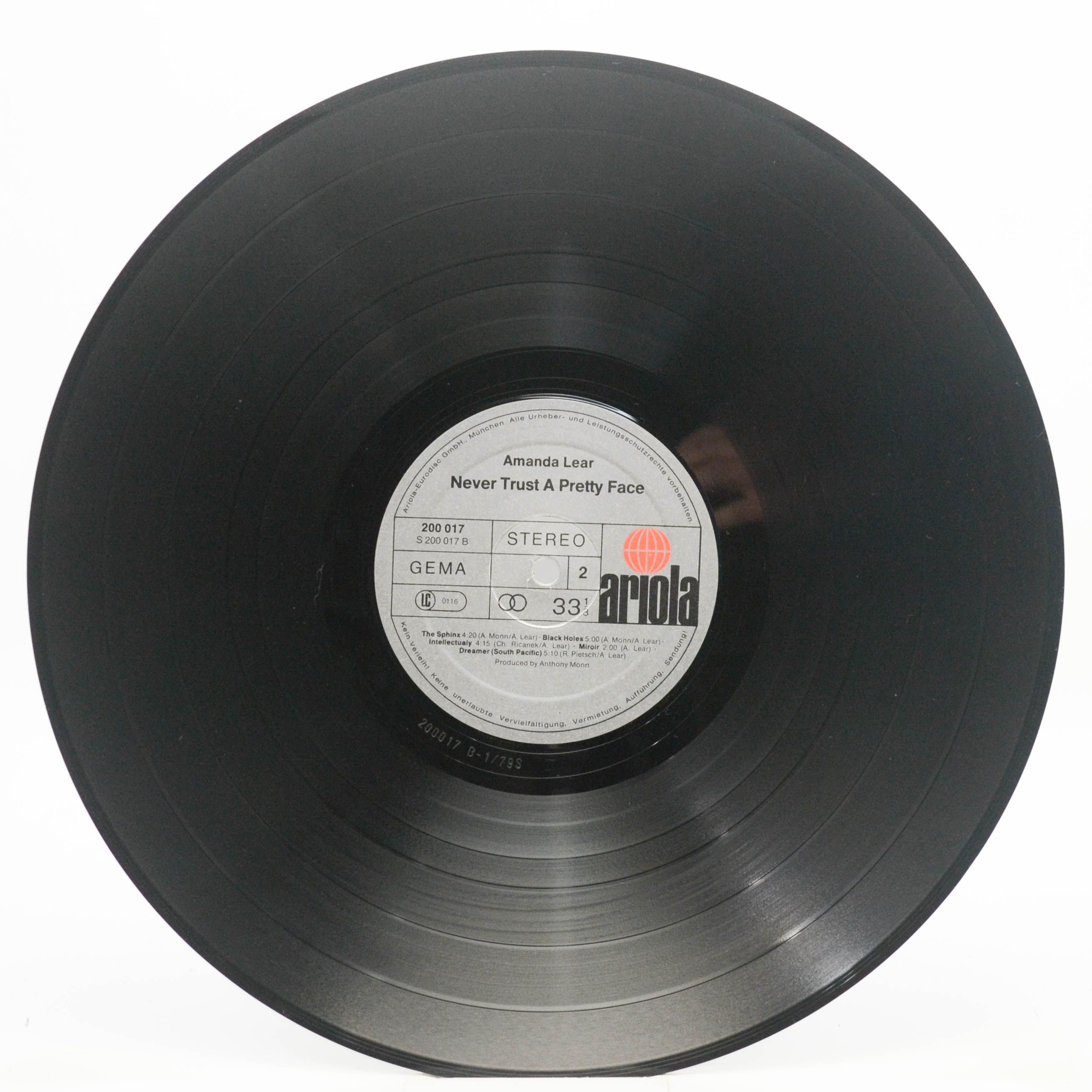 Amanda Lear — Never Trust A Pretty Face, 1979