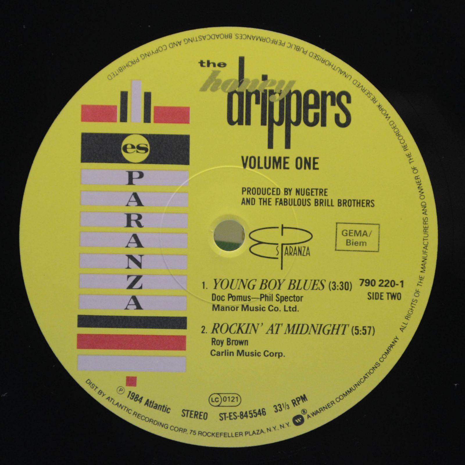 Honeydrippers — Volume One, 1984