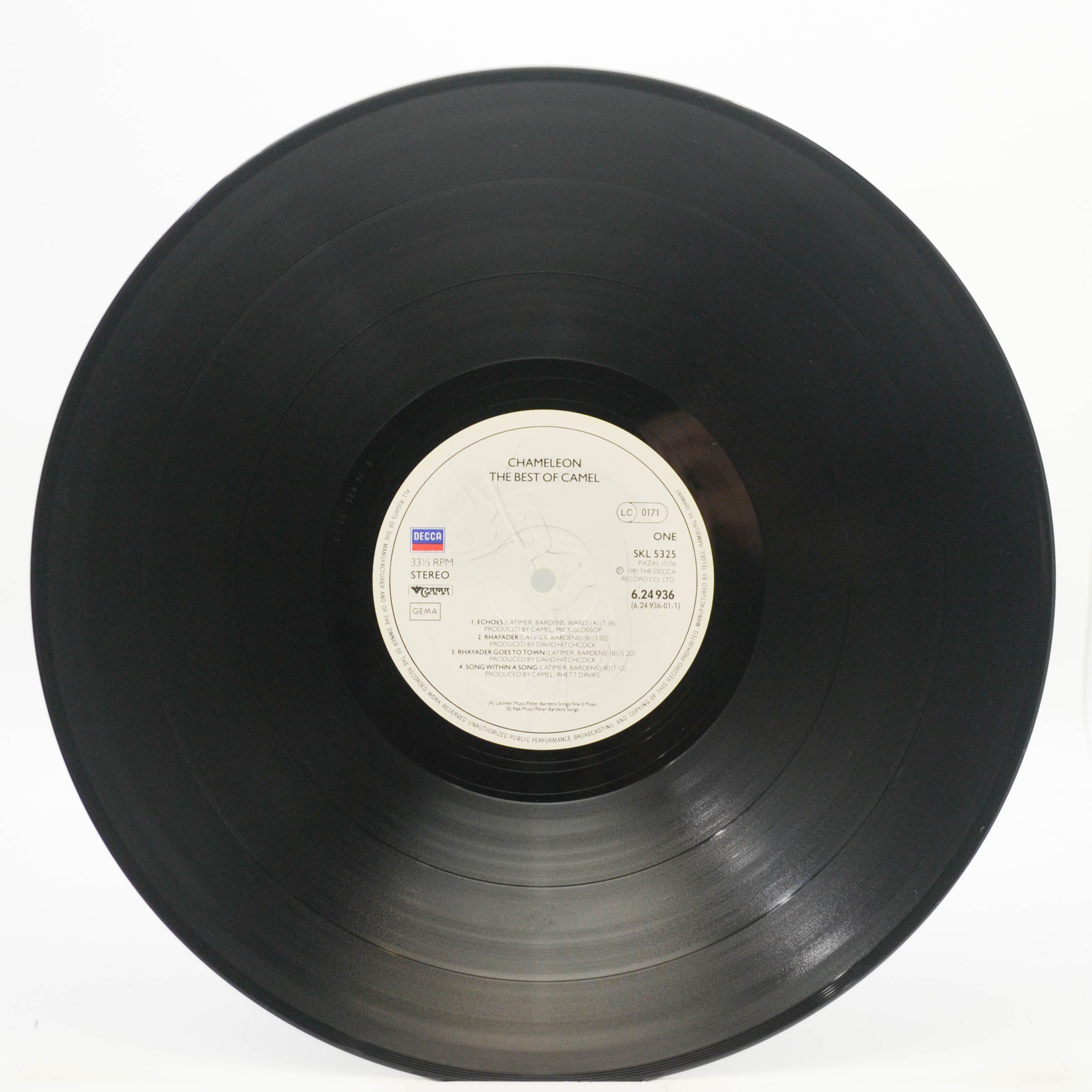 Camel — Chameleon The Best Of Camel, 1981