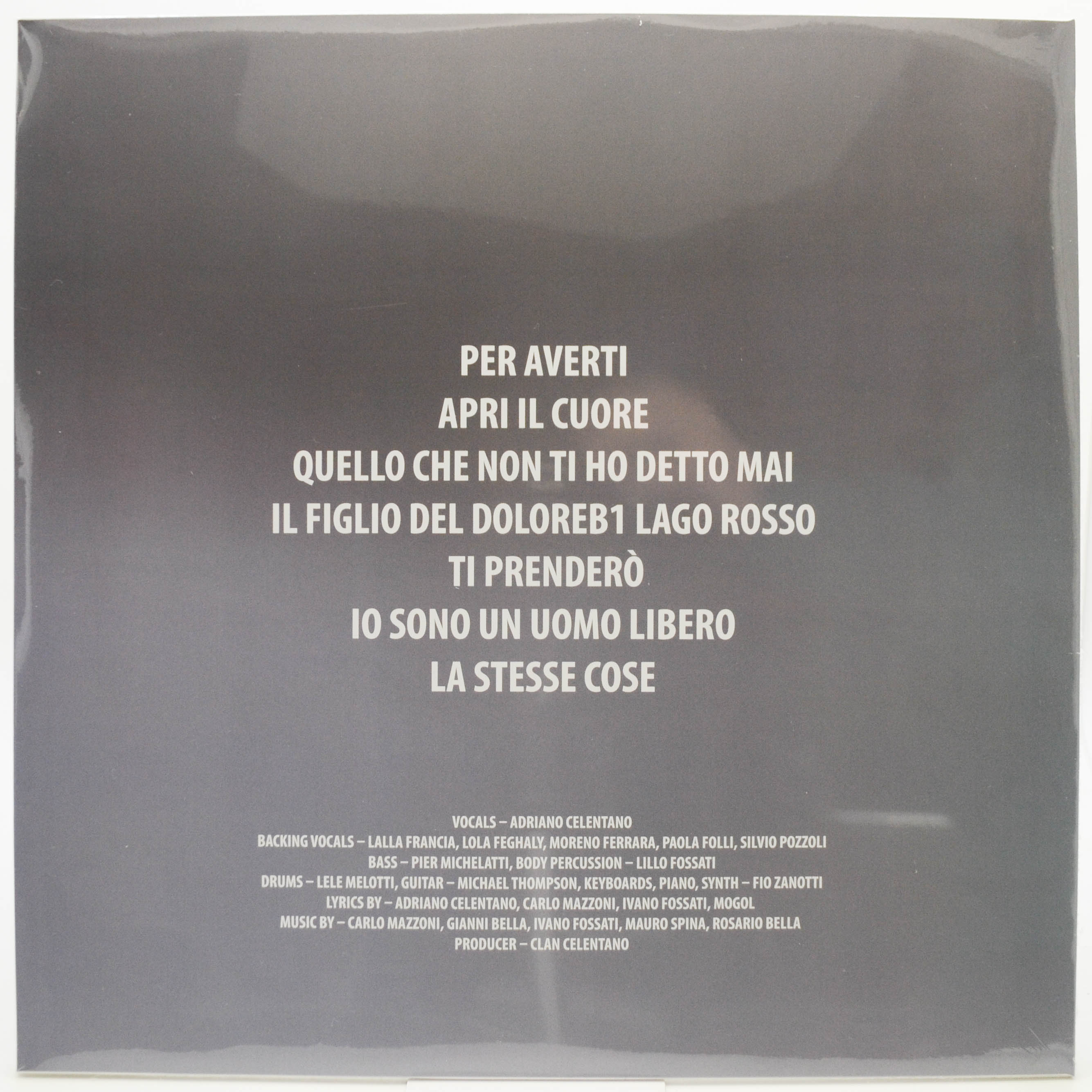 Adriano Celentano — Esco Di Rado E Parlo Ancora Meno, 2000