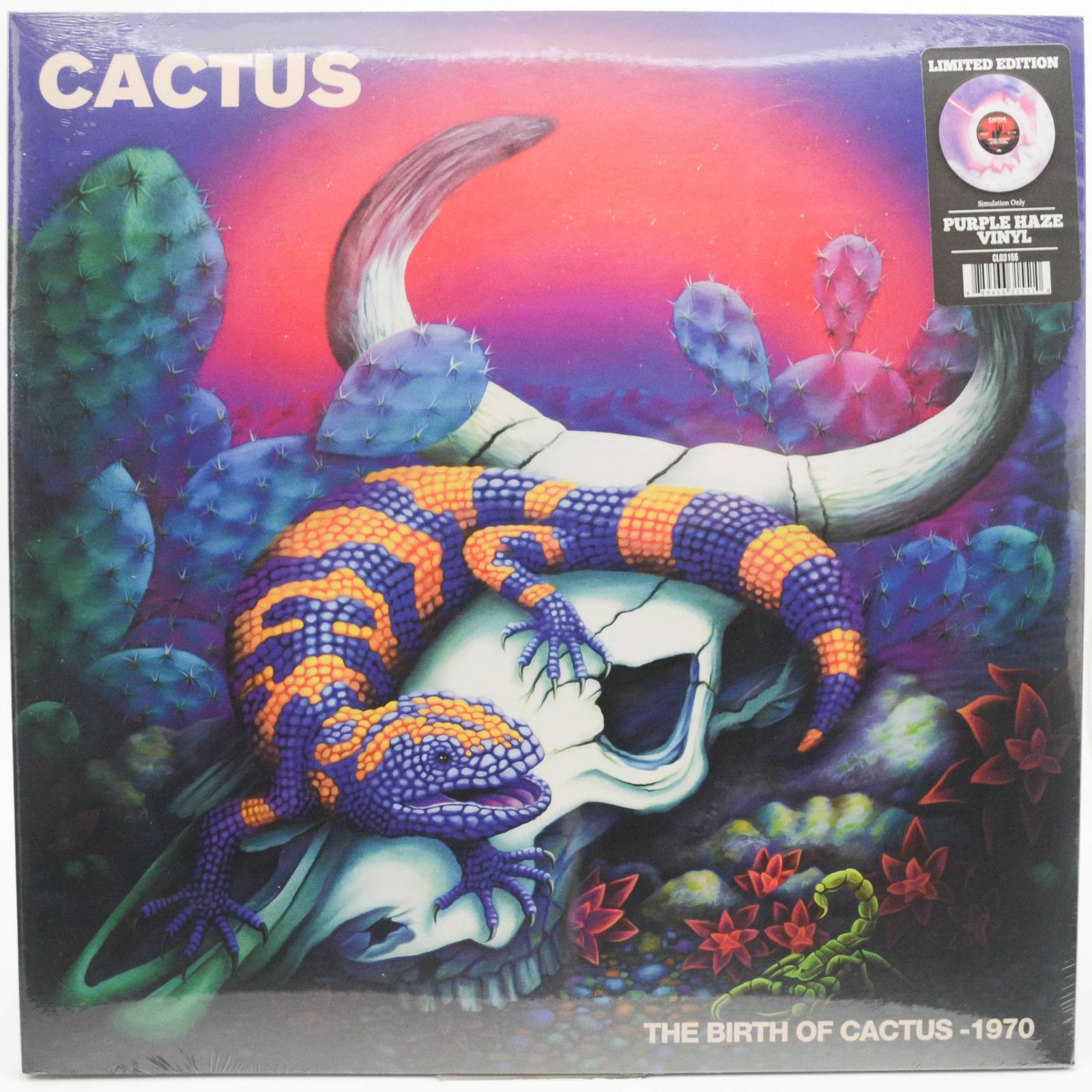Виниловая пластинка Cactus — The Birth Of Cactus - 1970 (USA), 2022
