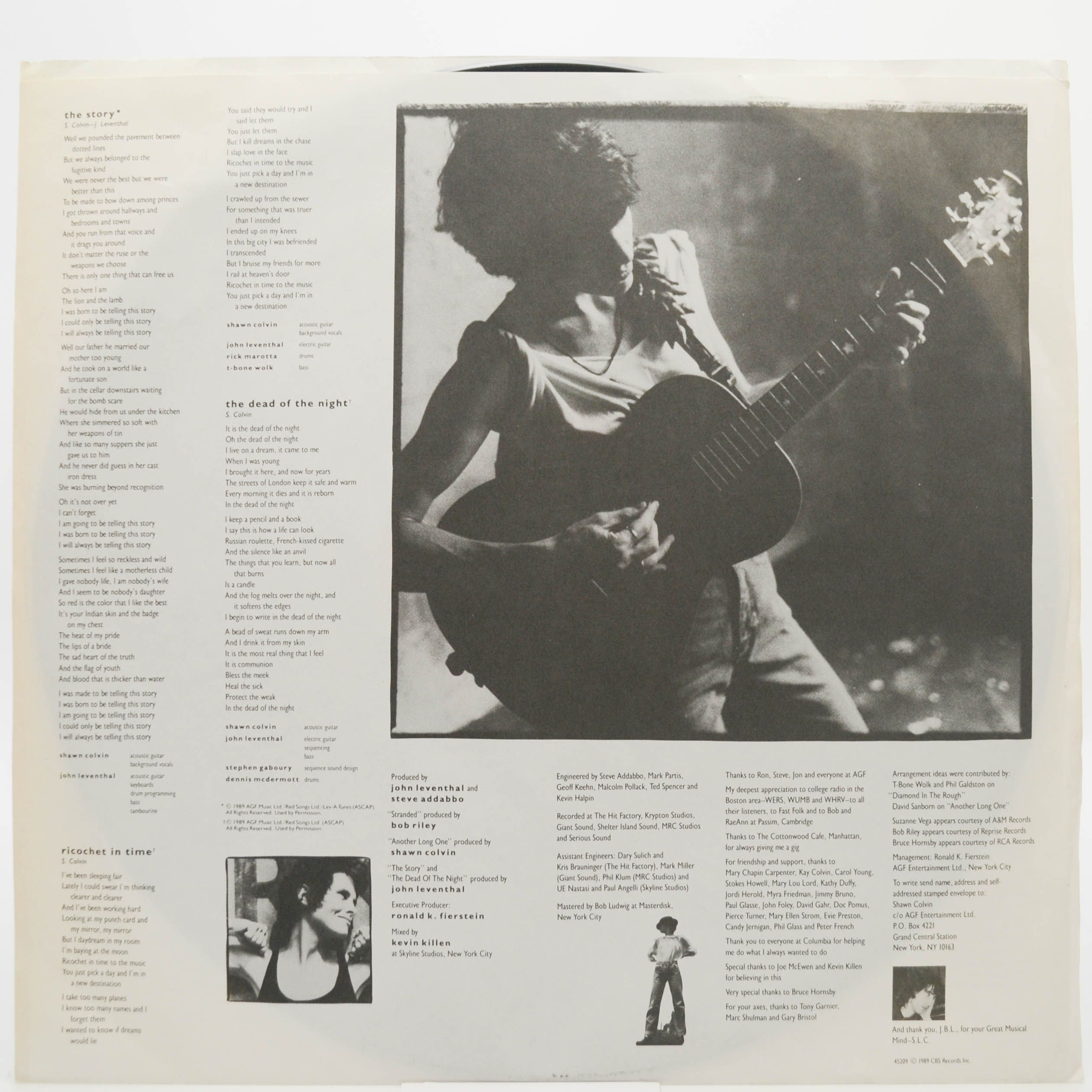 Shawn Colvin — Steady On (1-st, USA), 1989