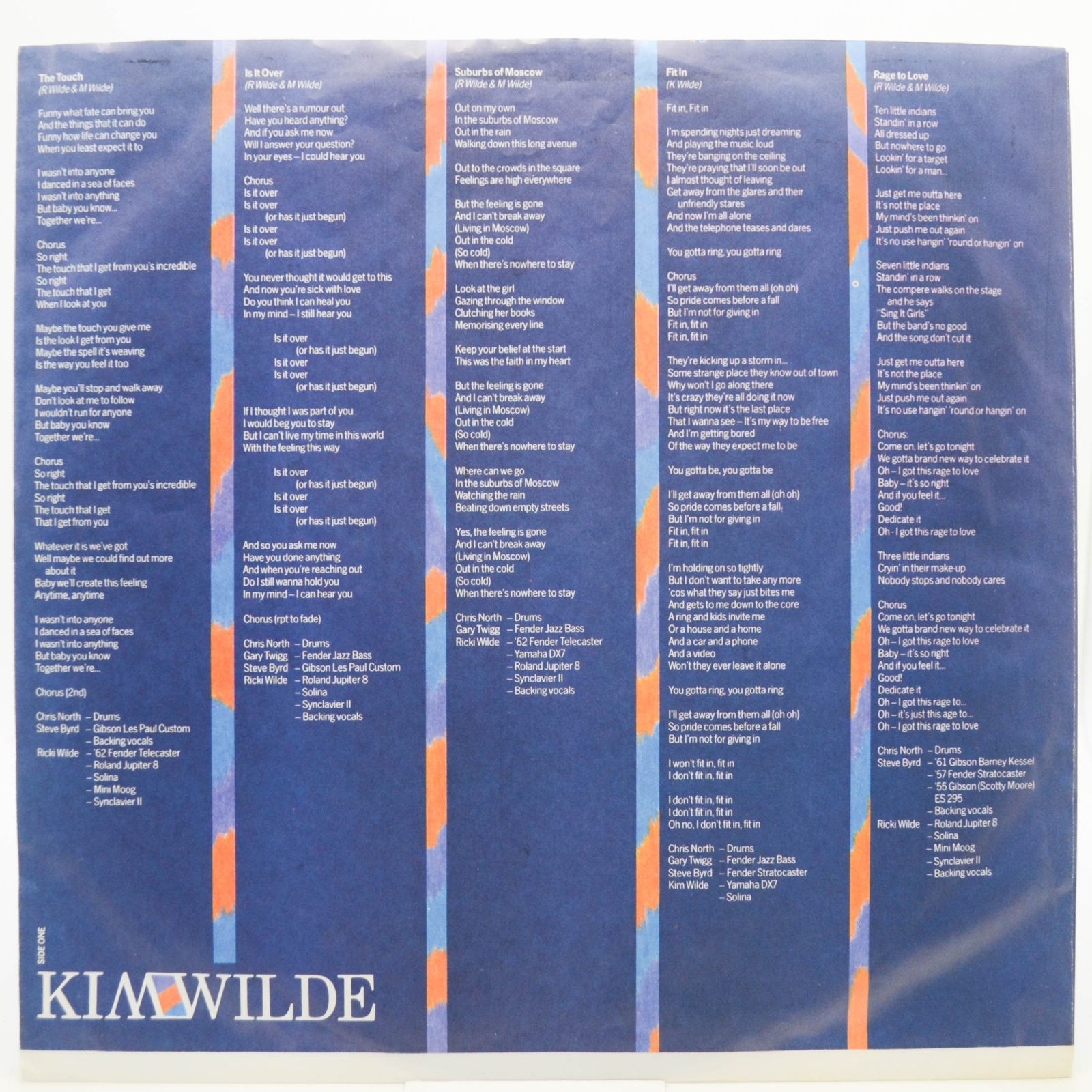 Kim Wilde — Teases & Dares, 1984