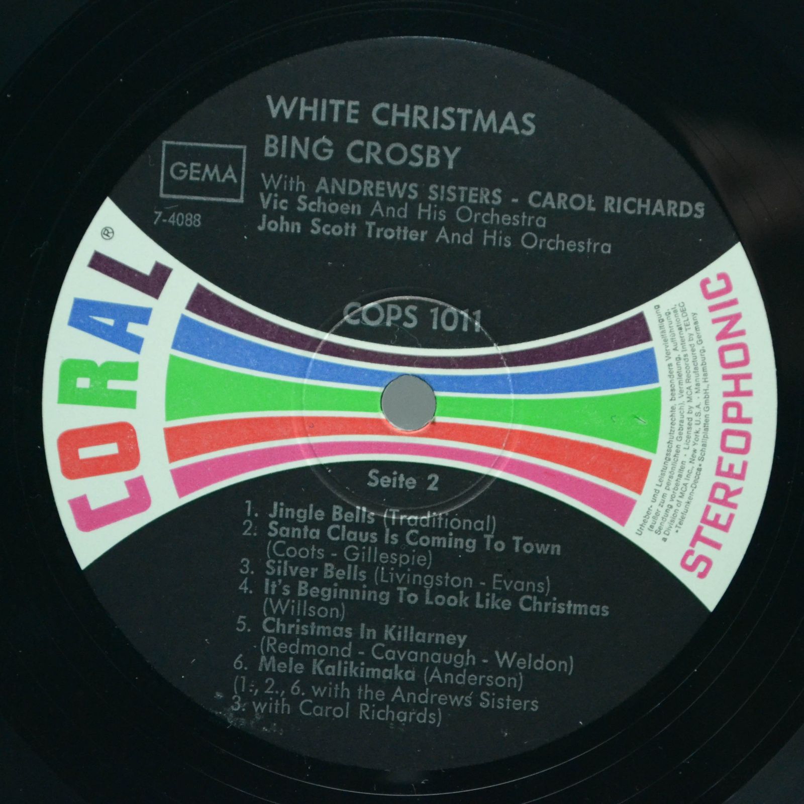 Bing Crosby — White Christmas, 1955