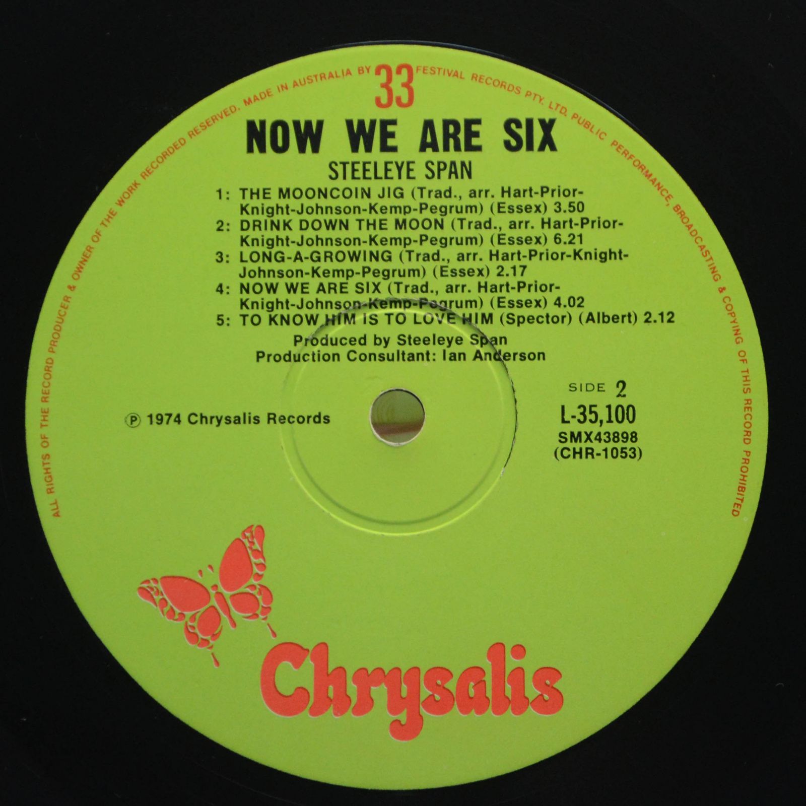 Steeleye Span — Now We Are Six, 1974