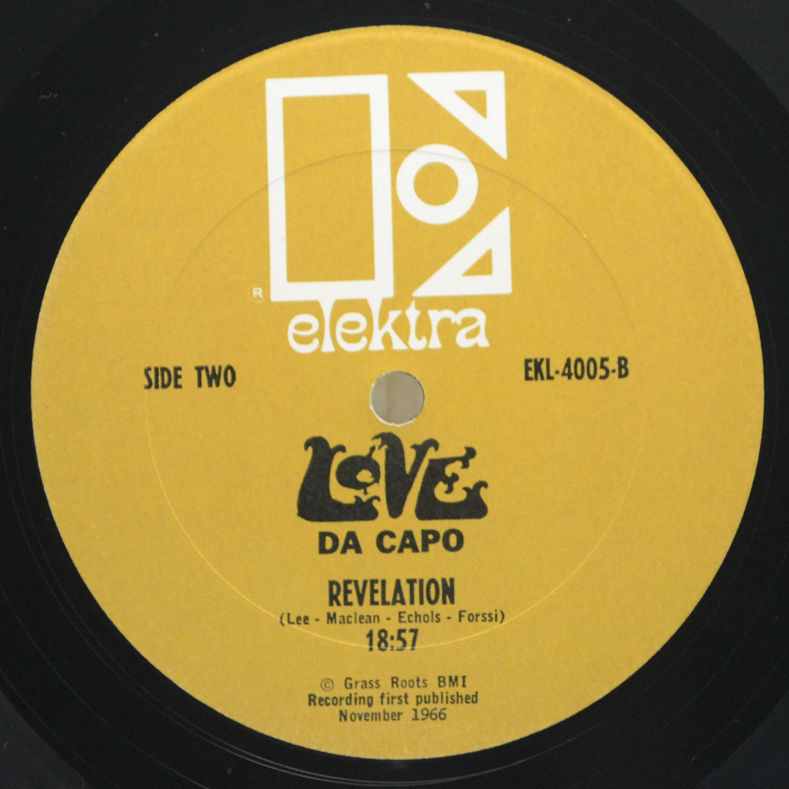 Love — Da Capo (USA), 1966