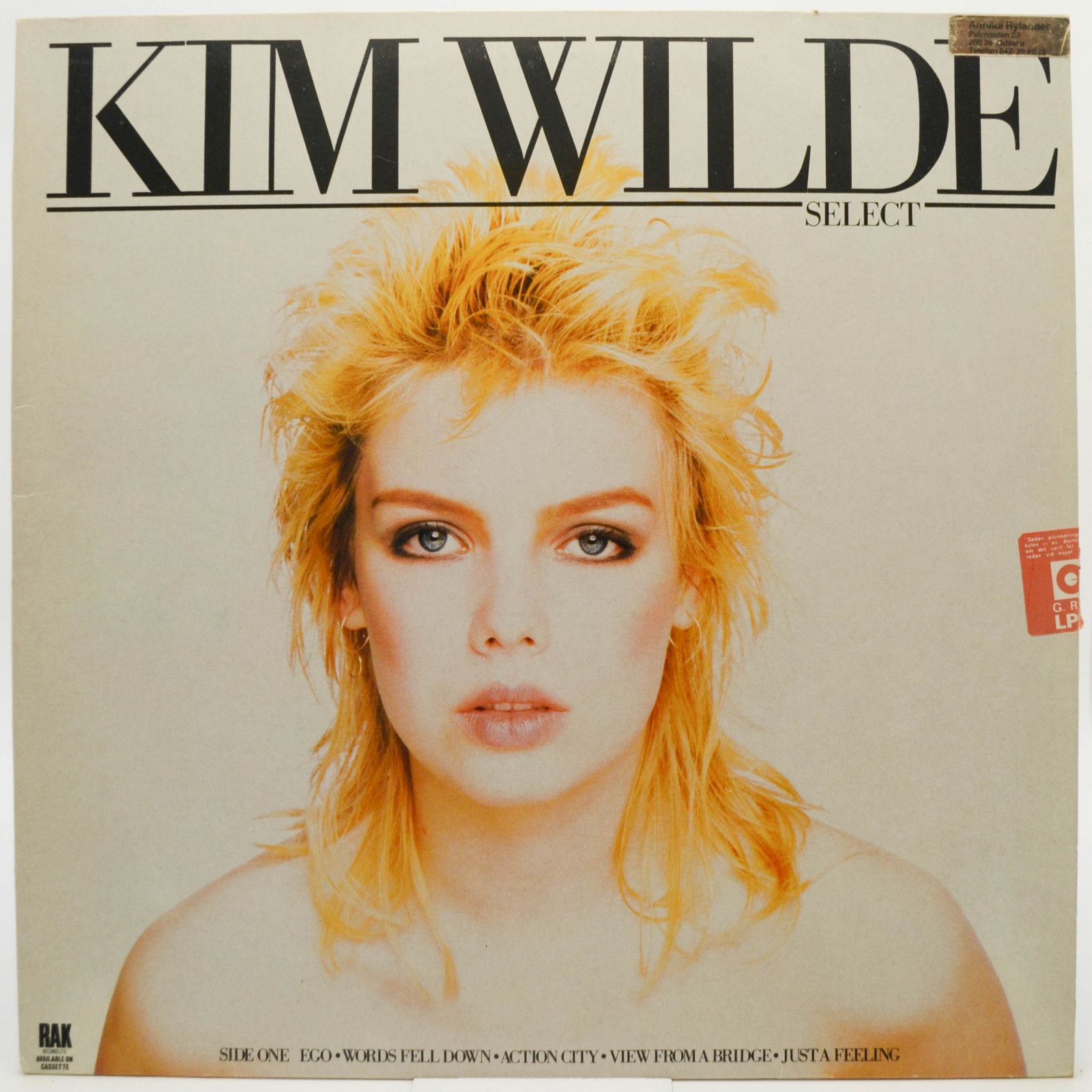 Kim Wilde — Select, 1982