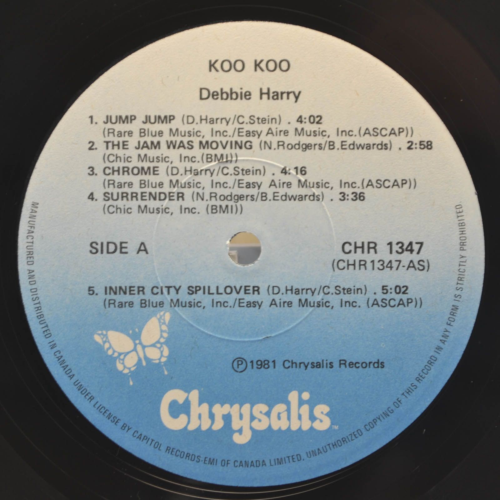 Debbie Harry — KooKoo, 1981