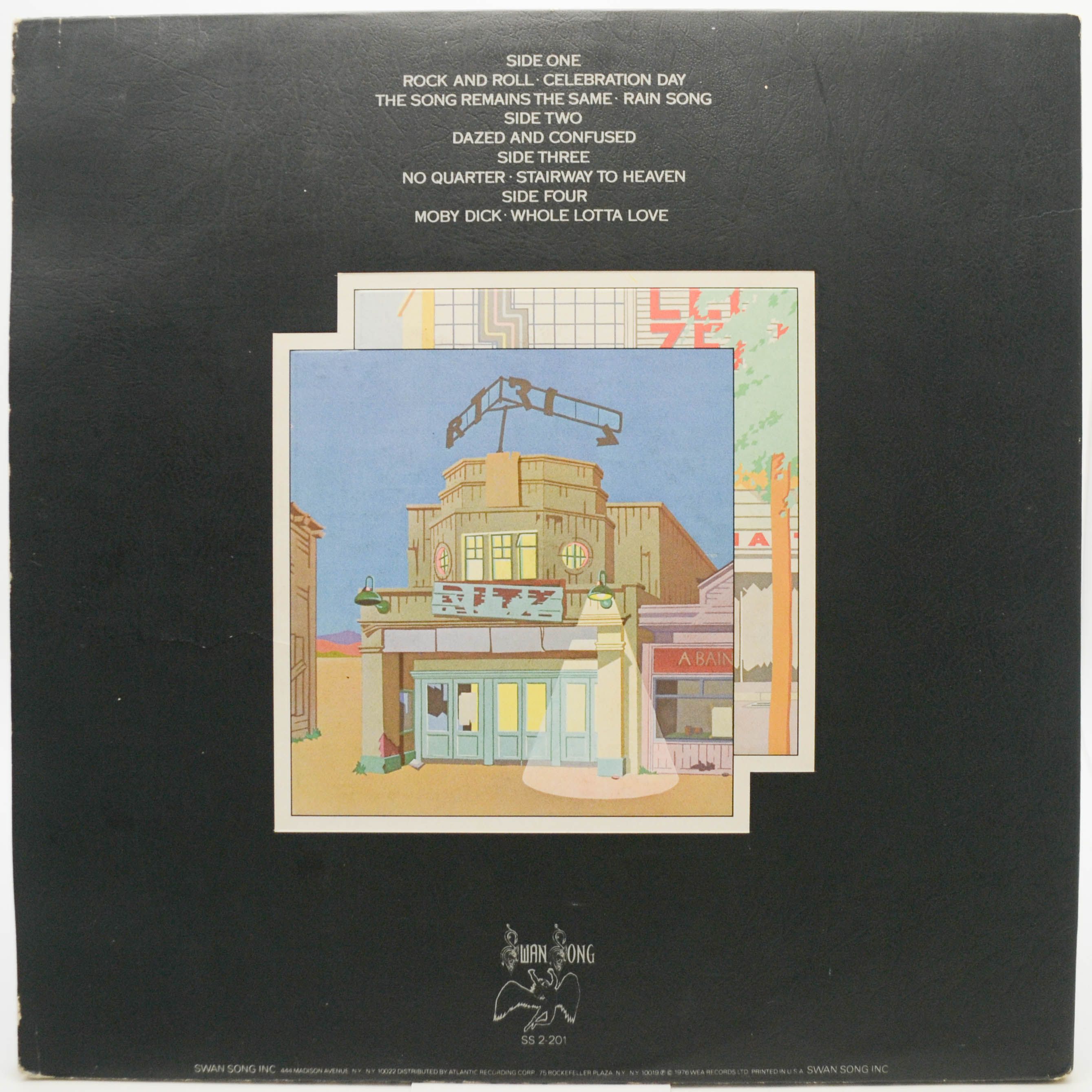 Виниловая пластинка Led Zeppelin — The Soundtrack From The Film The Song Remains The Same (2LP), 1976