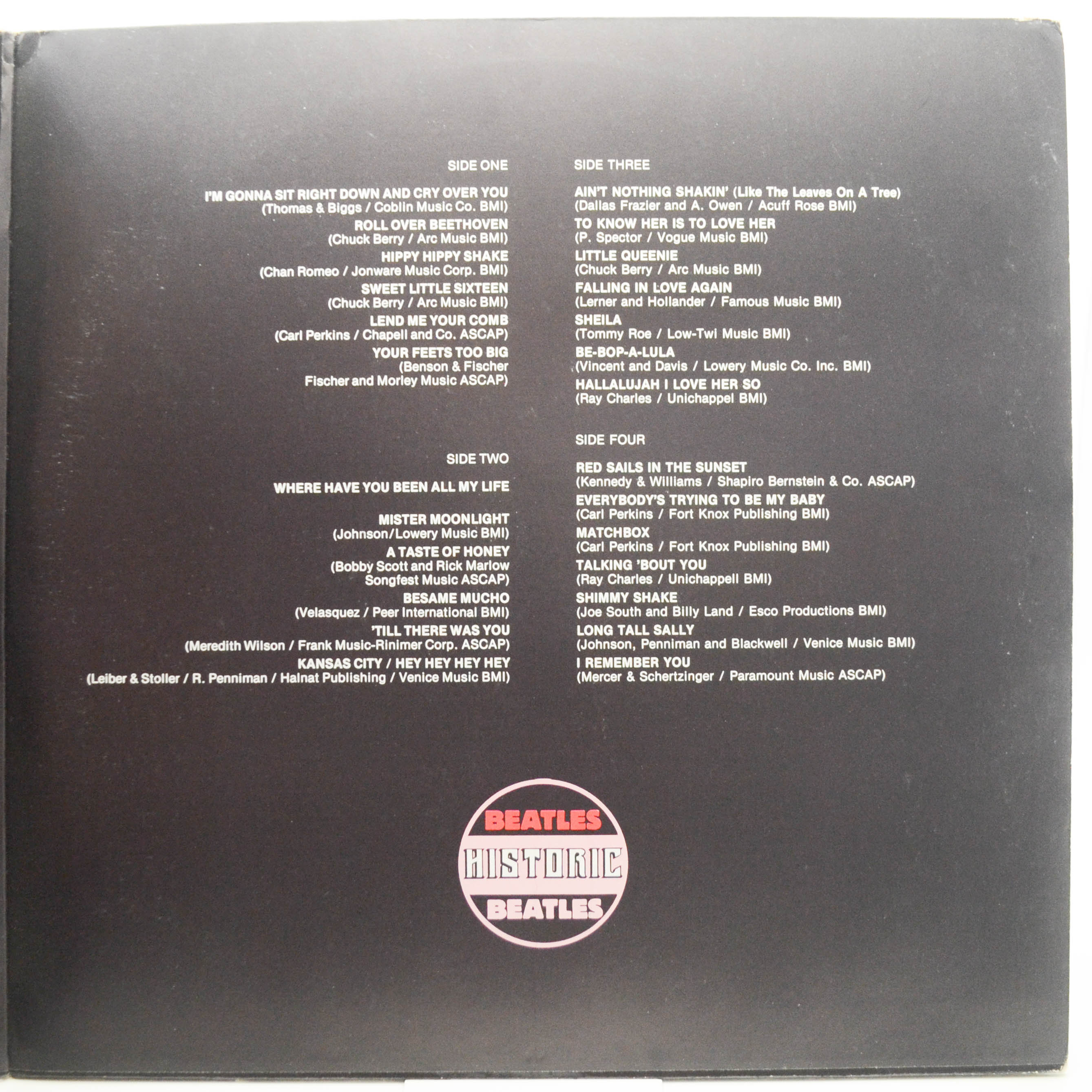 Виниловая пластинка Beatles — Live At The Star-Club In Hamburg Germany (2LP), 1977