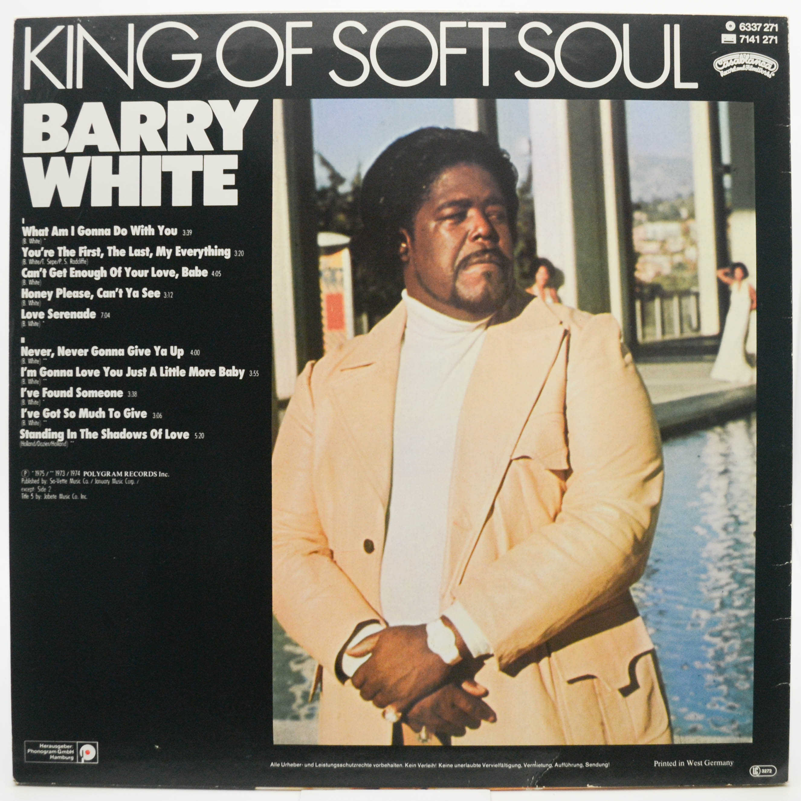 Barry White — Barry White's Greatest Hits, 1975