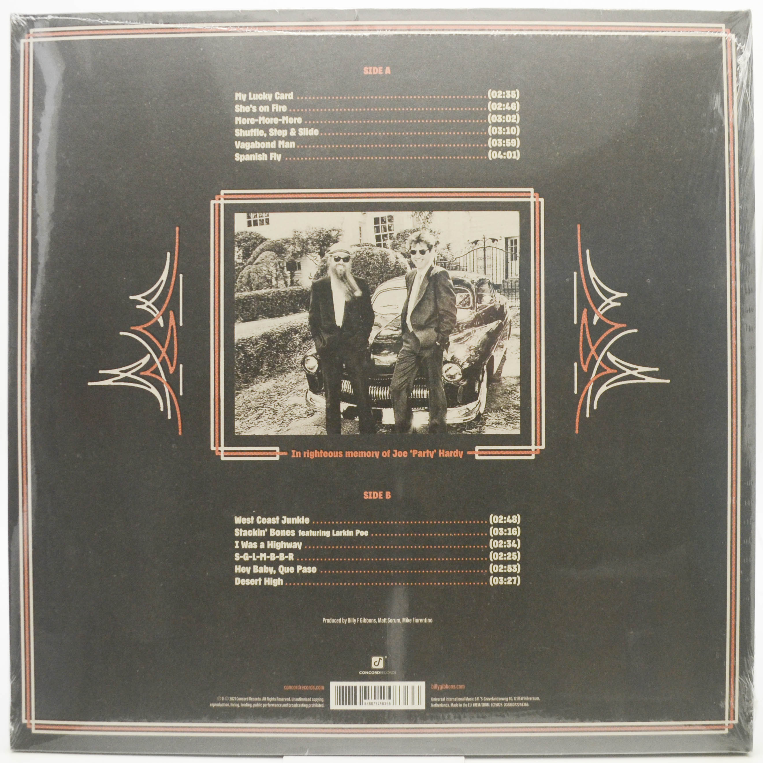 Billy F Gibbons — Hardware, 2021