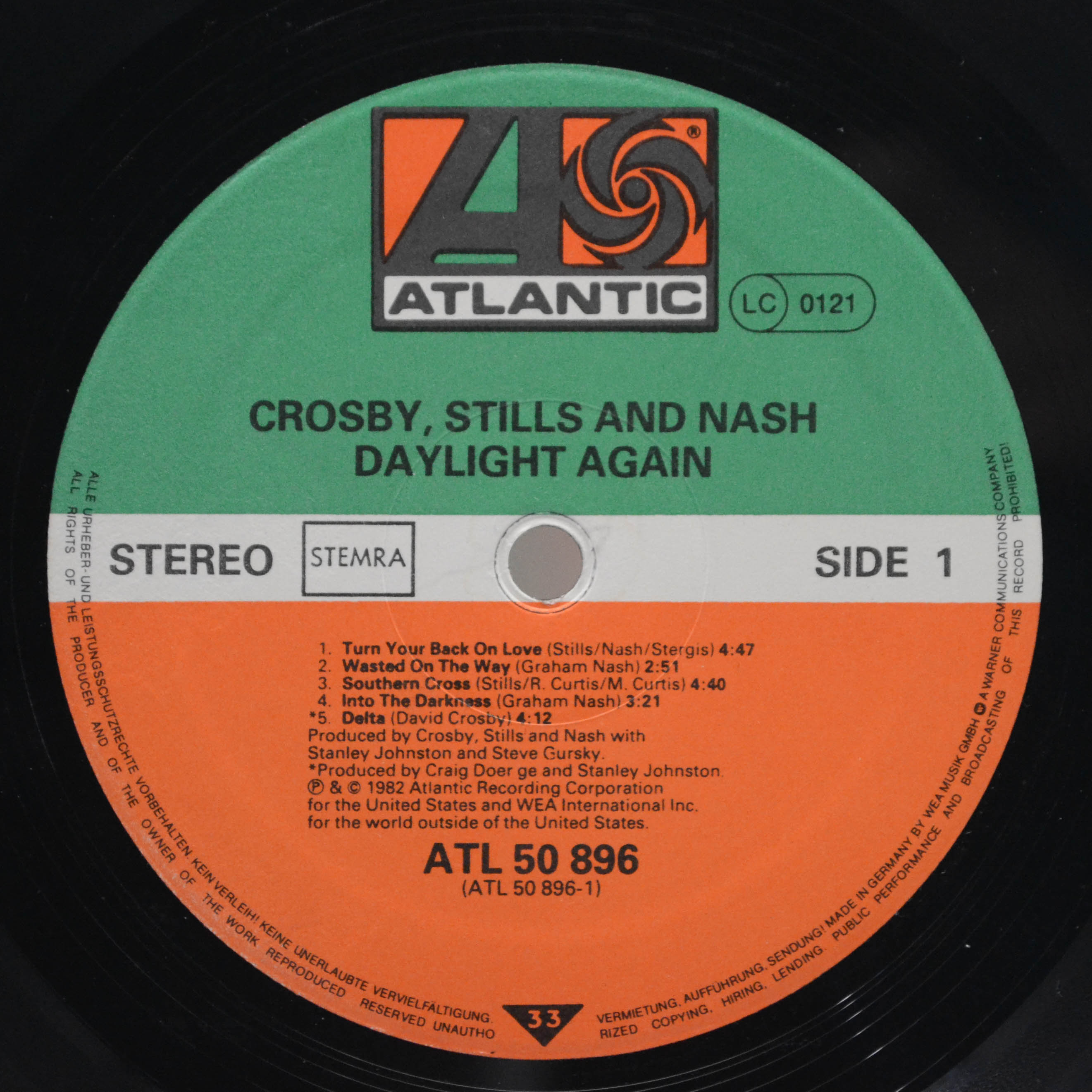 Crosby, Stills & Nash — Daylight Again, 1982