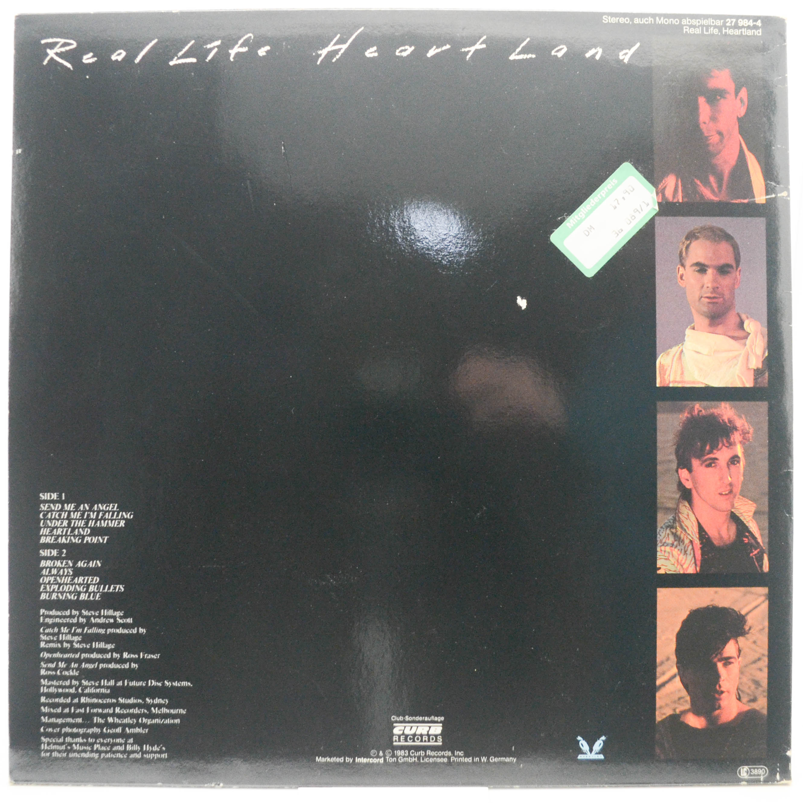 Real Life — Heartland, 1983