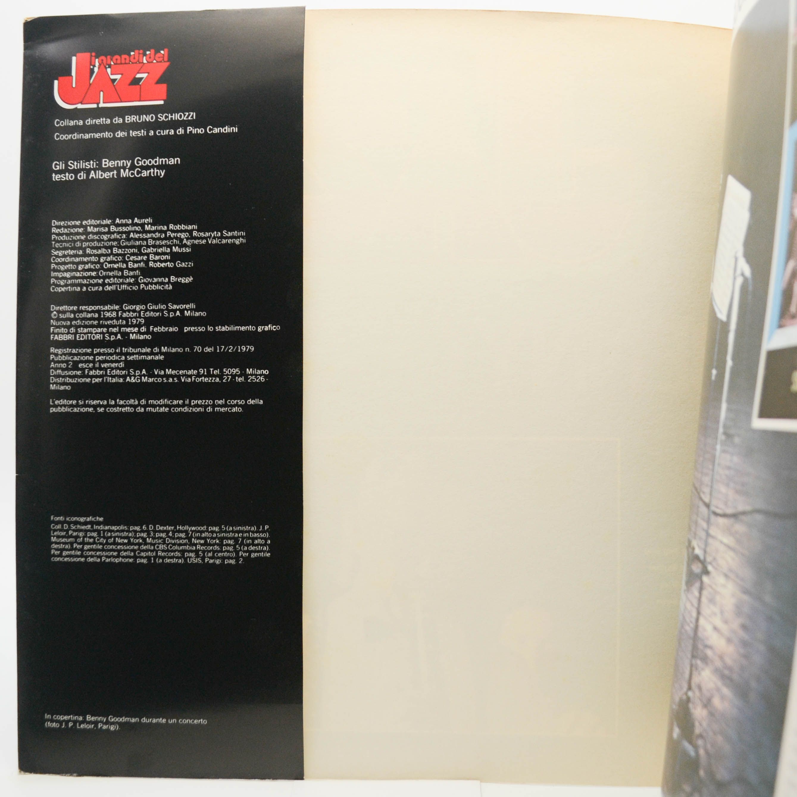 Benny Goodman — Benny Goodman (booklet ), 1980