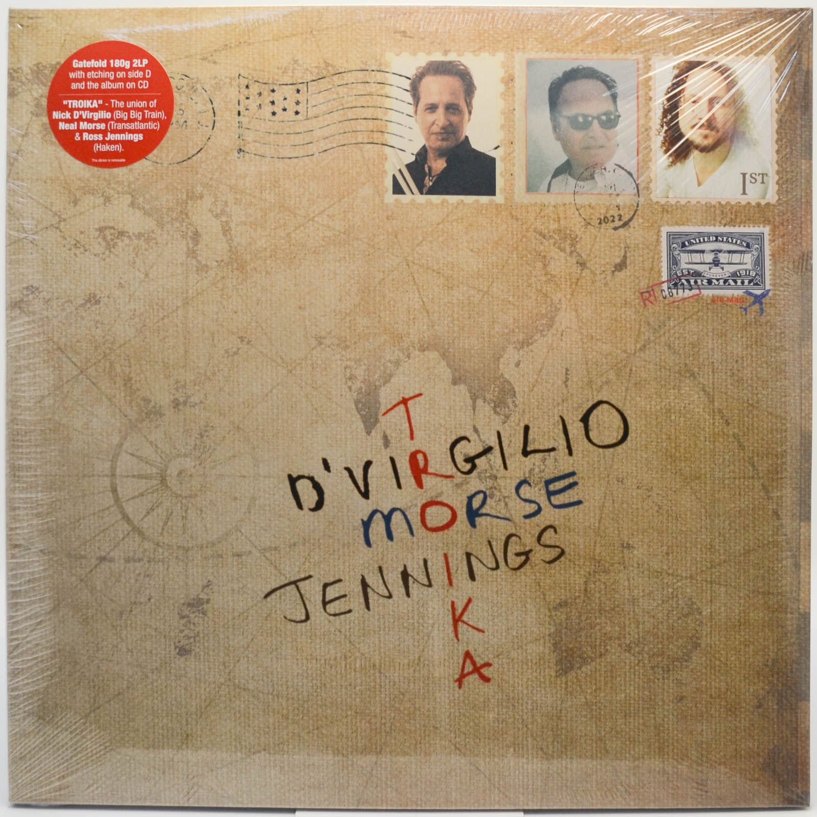 D'Virgilio, Morse, Jennings — Troika (2LP +CD), 2022