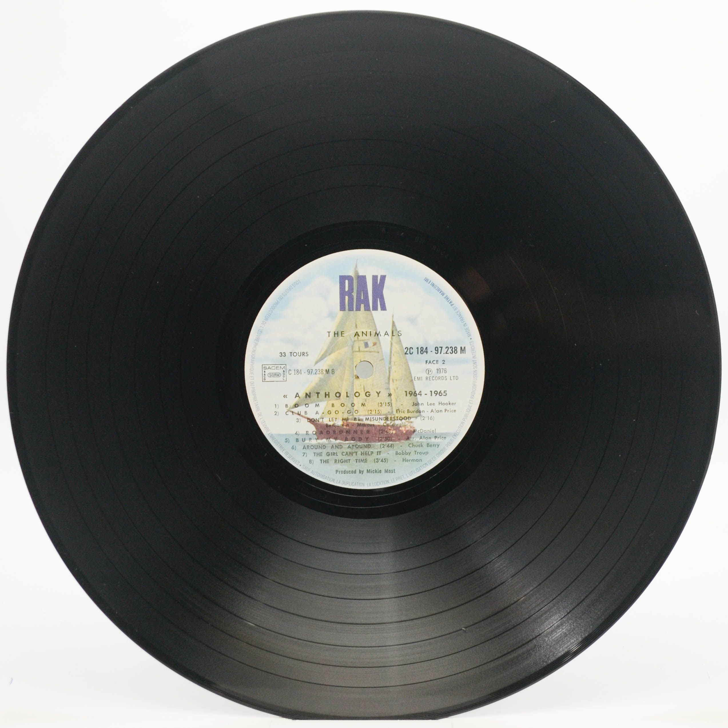 Animals — Animals Anthology (2LP), 1978