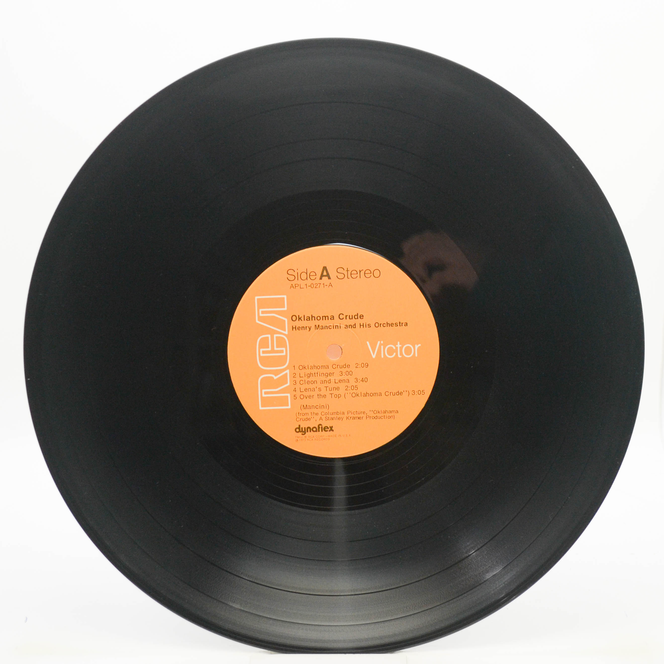 Henry Mancini — Oklahoma Crude (Music From The Film Score) (1-st, USA), 1973