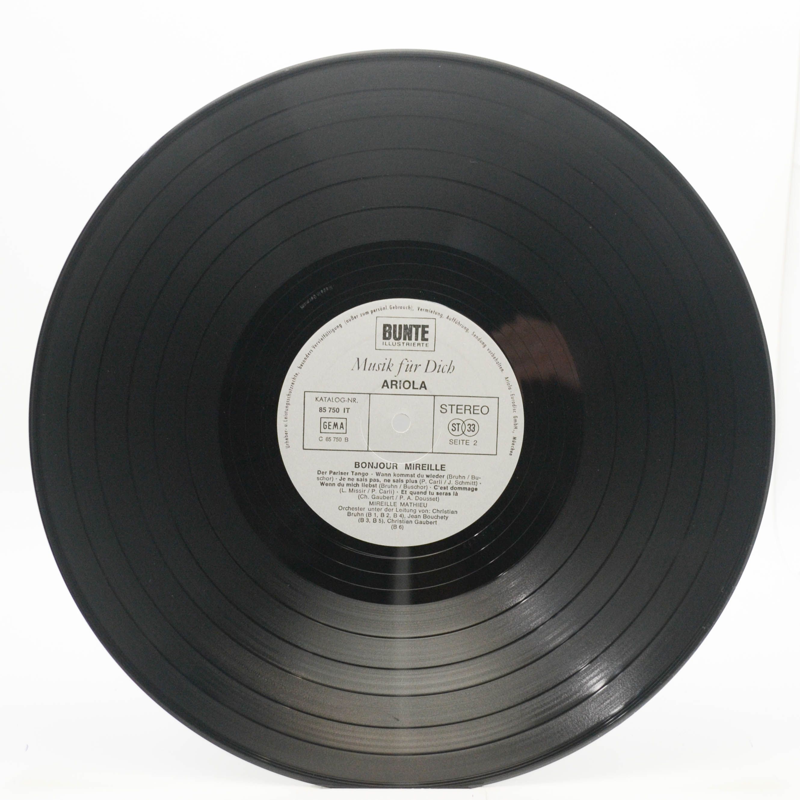 Mireille Mathieu — Bonjour Mireille (poster ), 1971