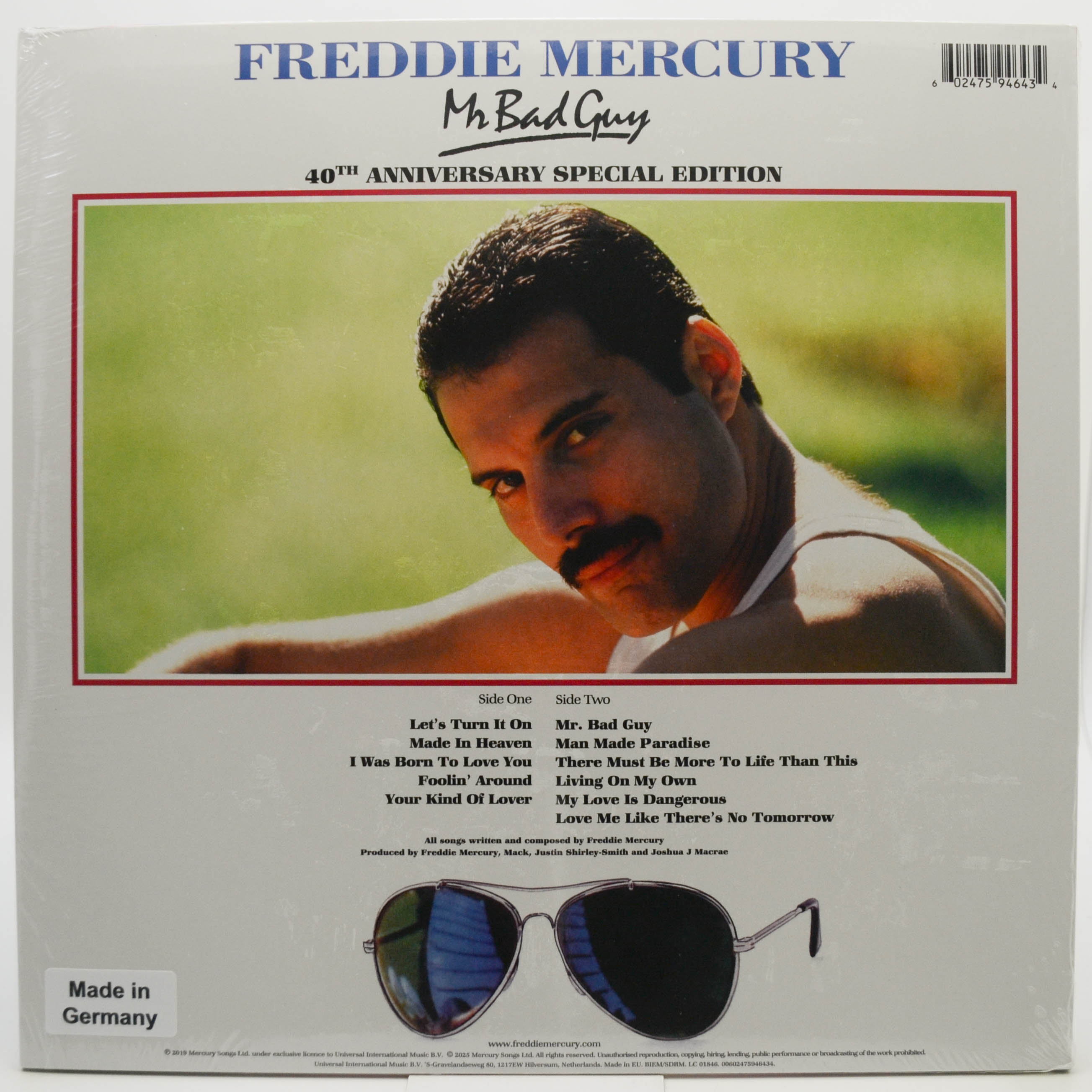 Freddie Mercury — Mr. Bad Guy, 1985
