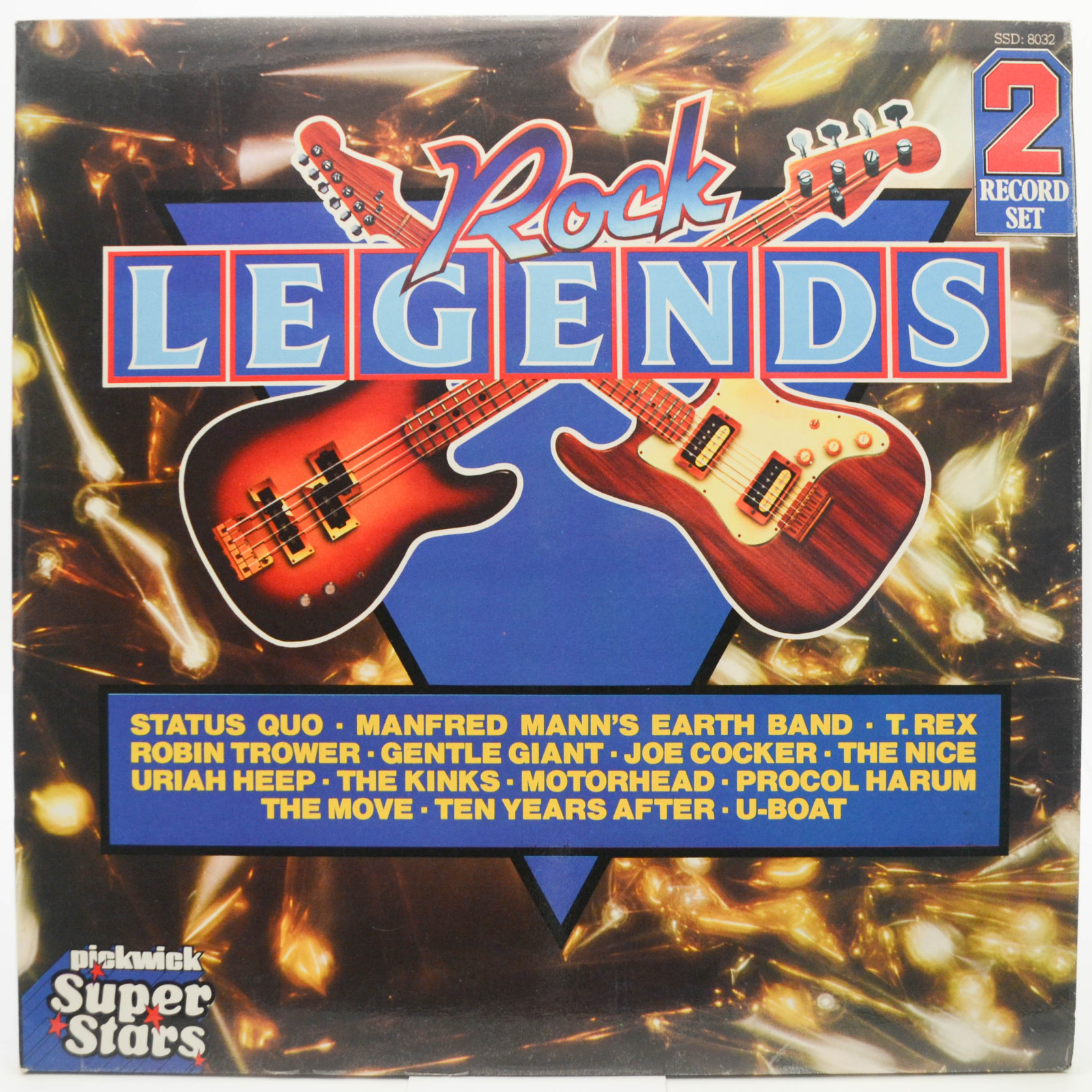 Various — Rock Legends (2LP), 1980