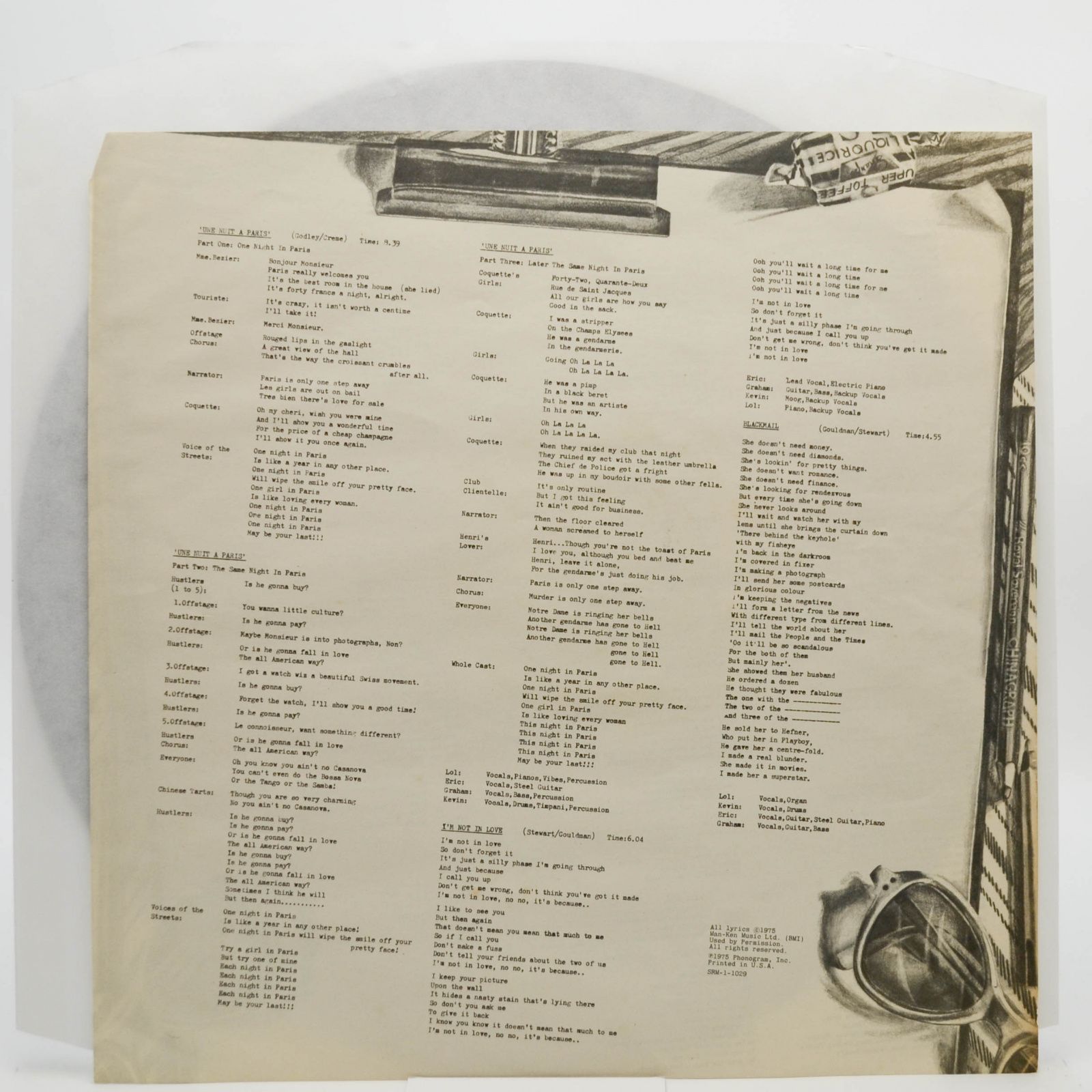 10cc — The Original Soundtrack (USA), 1975
