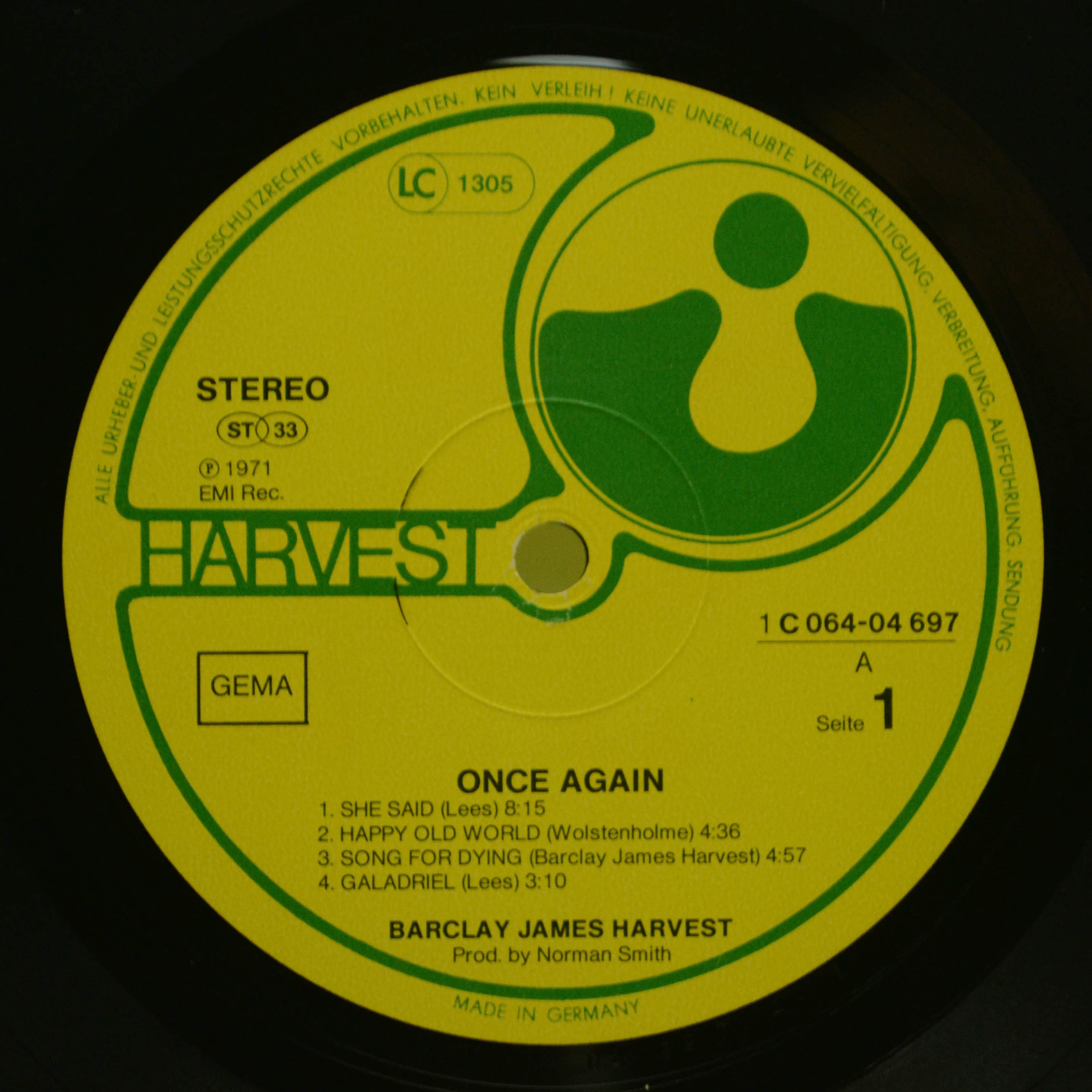 Barclay James Harvest — Once Again, 1971