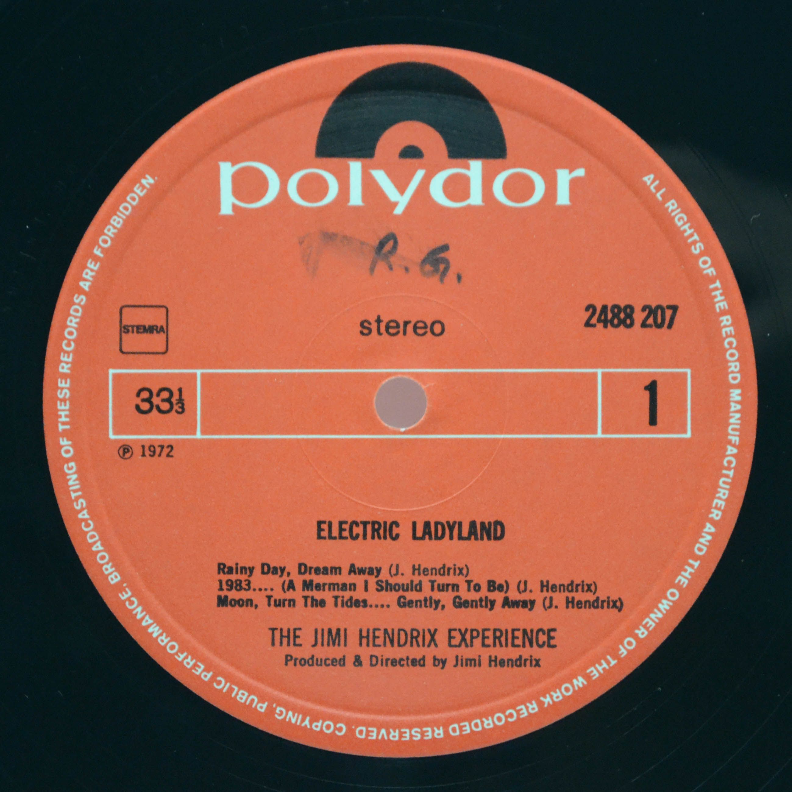 Jimi Hendrix Experience — Electric Ladyland (2LP), 1972