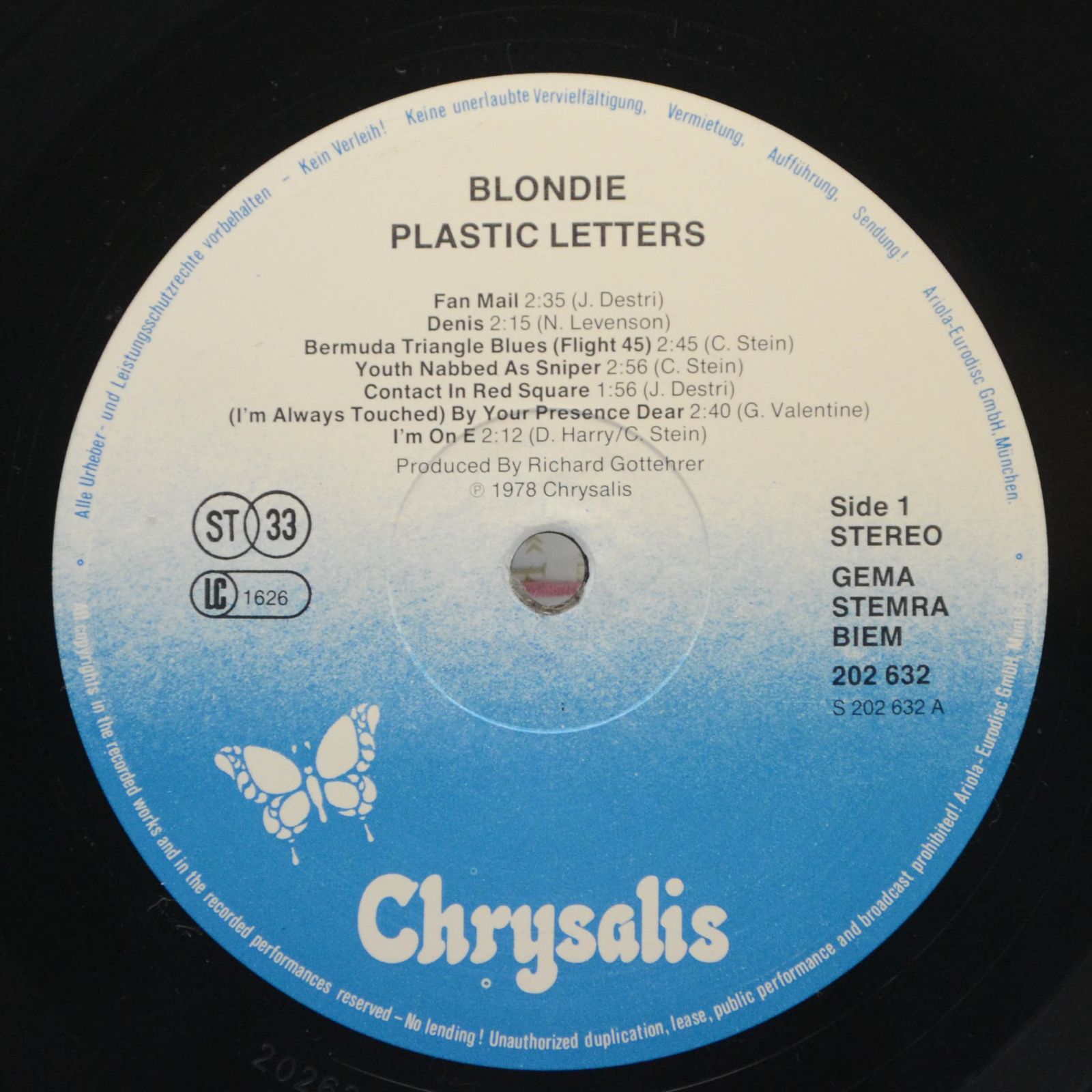 Blondie — Plastic Letters, 1977