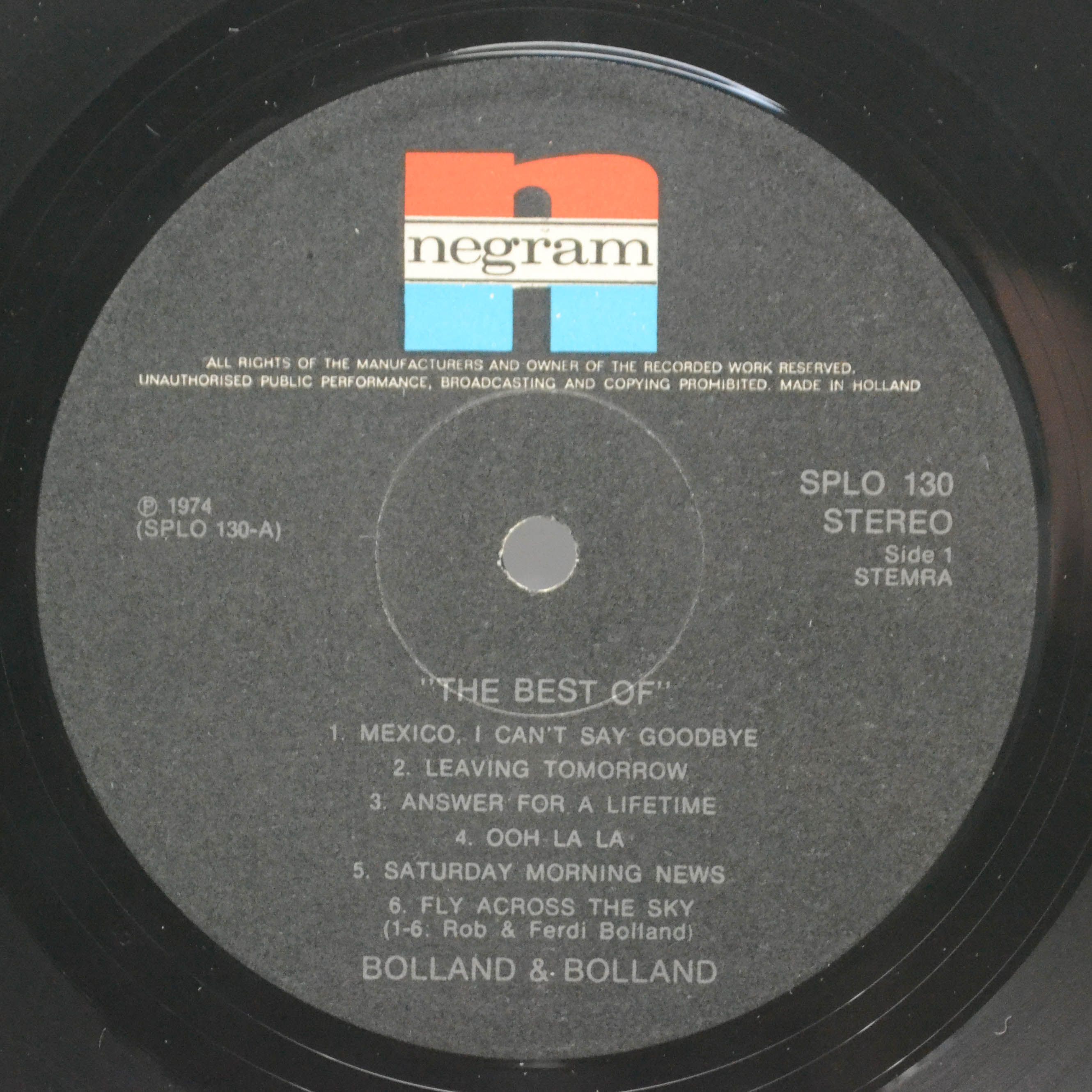 Bolland & Bolland — The Best Of Bolland & Bolland (Holland), 1974